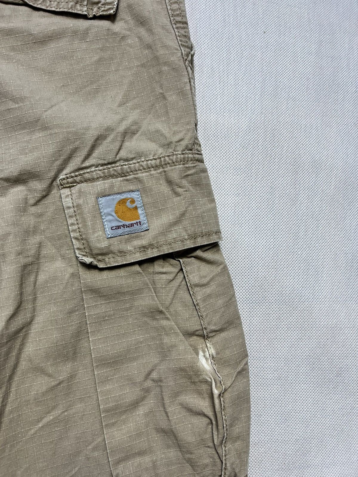 Carhartt Cargo Shorts Carhartt vintage logo Size US 33 - 4 Thumbnail