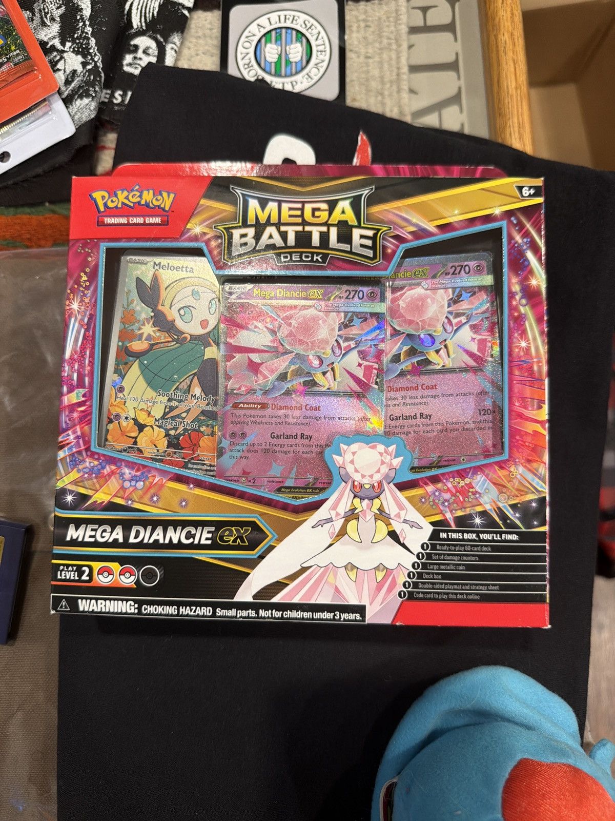 Other Pokemon Mega Diance Ex Mega Battle Deck Size ONE SIZE - 2 Thumbnail