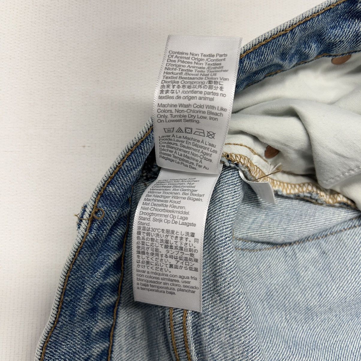 Madewell Rivet & Thread Jeans Blue Perfect Vintage Ryserson Denim Size 28" / US 6 / IT 42 - 9 Thumbnail
