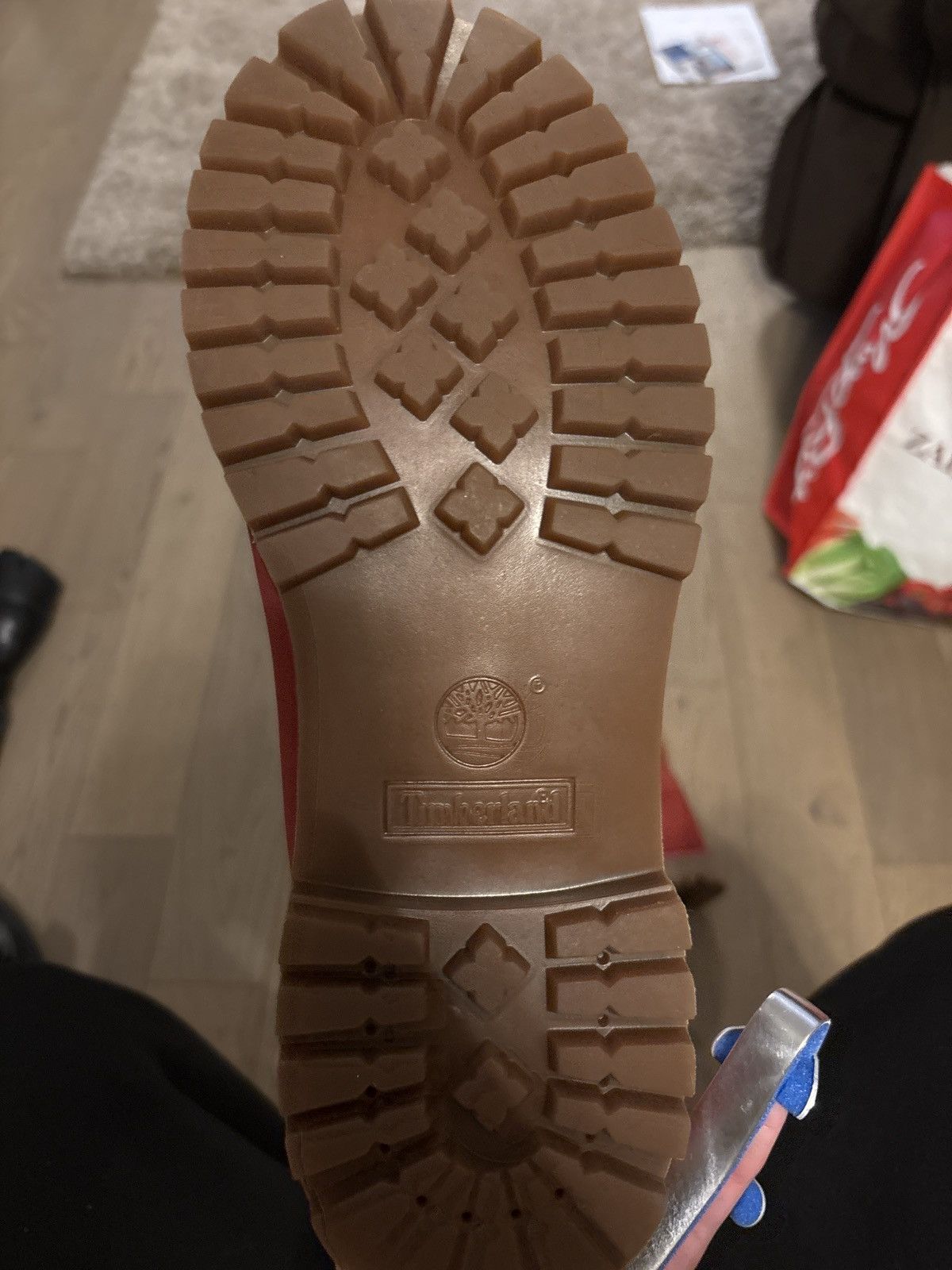 Timberland RED TIMBERLANDS Size US 13 / EU 46 - 3 Thumbnail