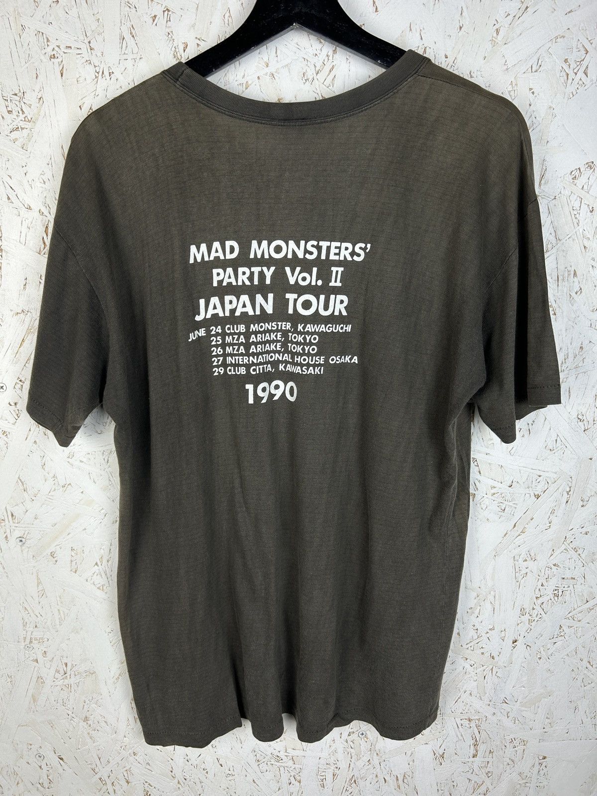 Band Tees 90s Nuclear Assault 1990 Mad Monsters Party Vol 2 Metal Tee Size US M / EU 48-50 / 2 - 7 Thumbnail