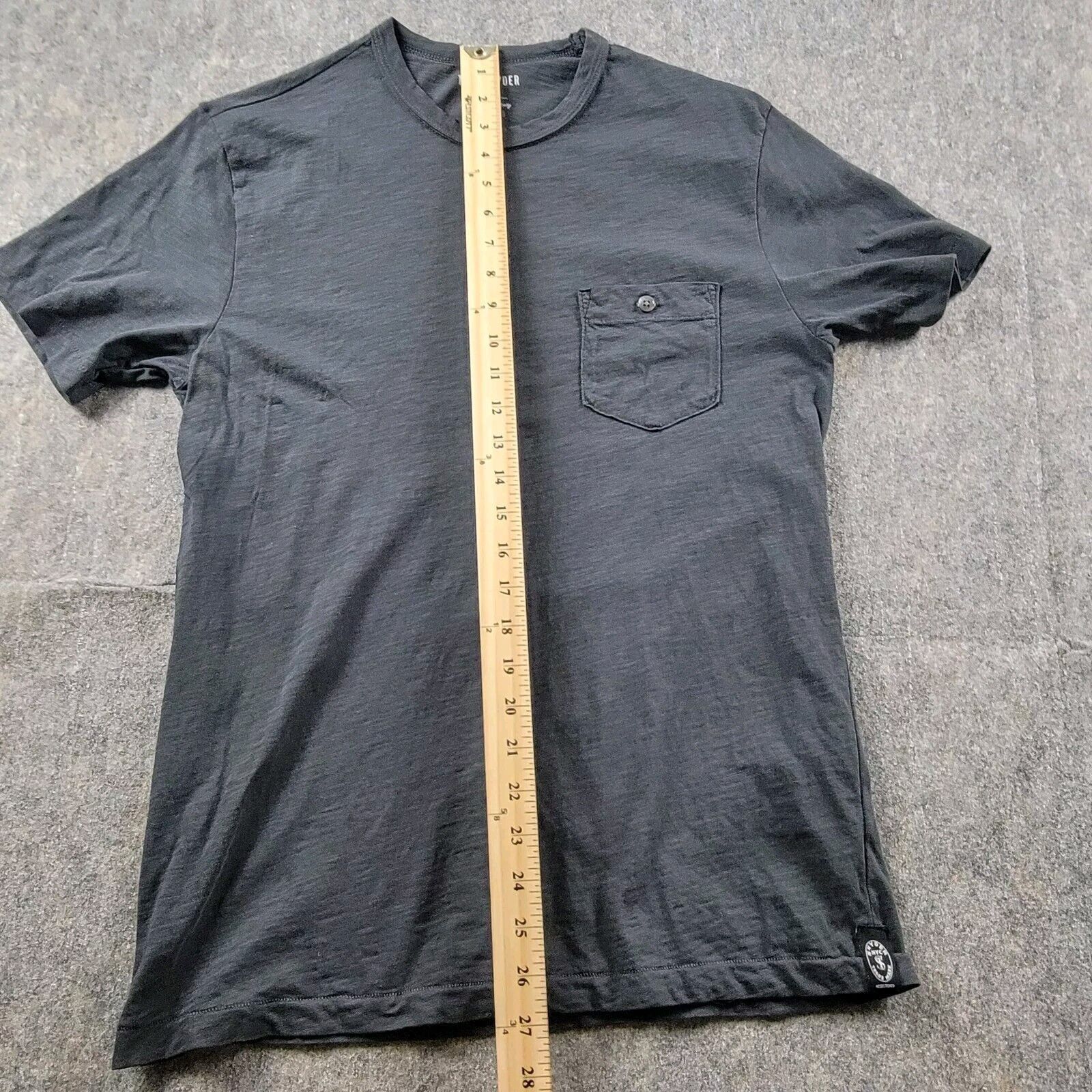 Todd Snyder Todd Snyder Homespun Slub Pocket T-Shirt Gray Short Sleeve Size US S / EU 44-46 / 1 - 5 Thumbnail