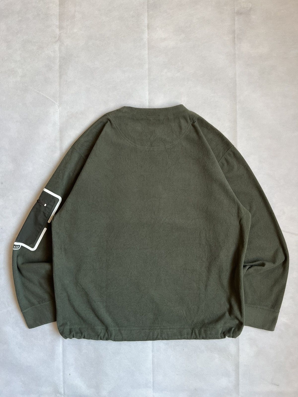 Airwalk Airwalk Japan Green Fleece Sweater Size US L / EU 52-54 / 3 - 3 Thumbnail