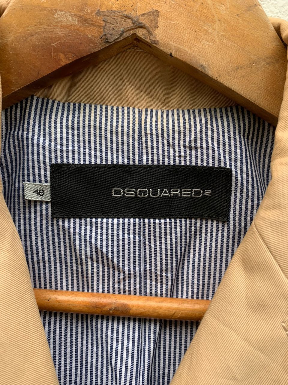 Dsquared2 Veste Dsquared2 Camel Taille 52 It en Coton Jacket Size US S / EU 44-46 / 1 - 8 Thumbnail
