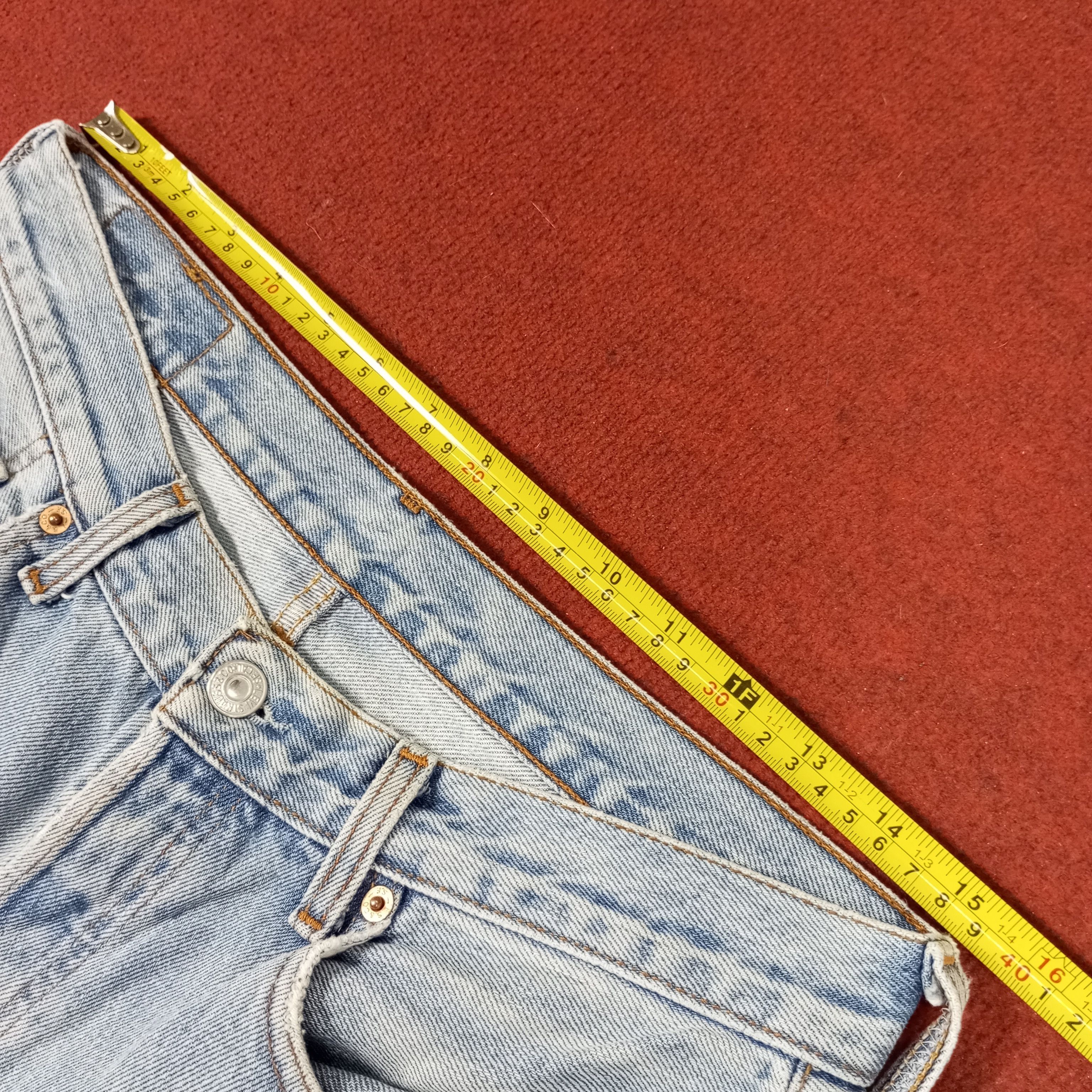 Levi's × Vintage Levis 501 Fashion Streetwear Style Distressed Jeans Size US 30 / EU 46 - 7 Thumbnail