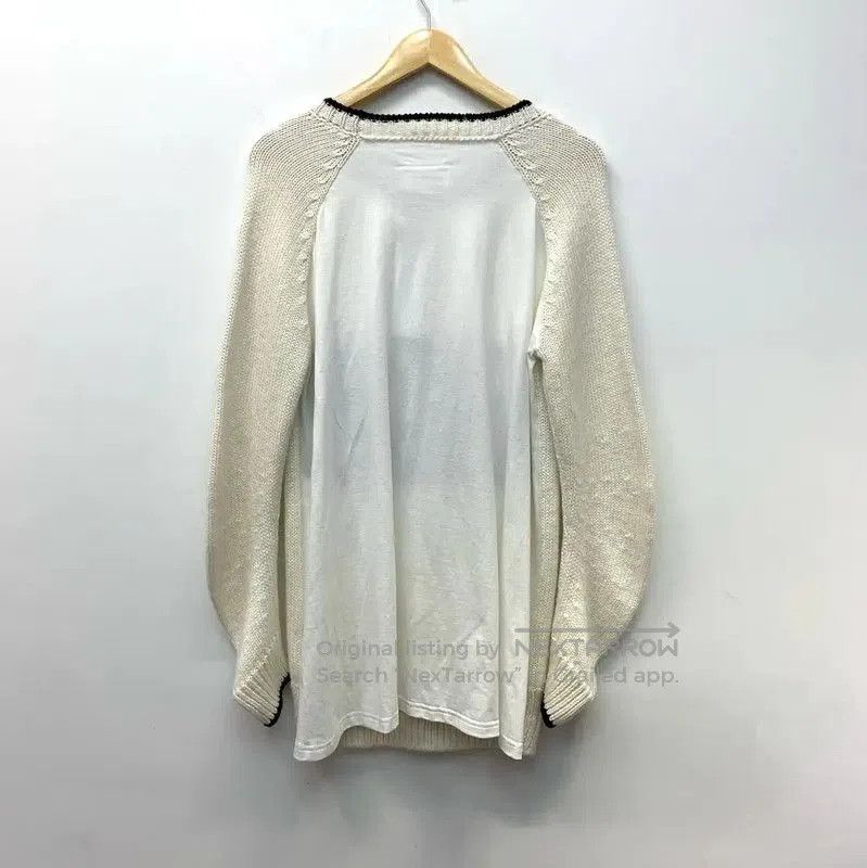 Maison Margiela Maison Margiela White Cotton Sweater . Size S / US 4 / IT 40 - 2 Thumbnail
