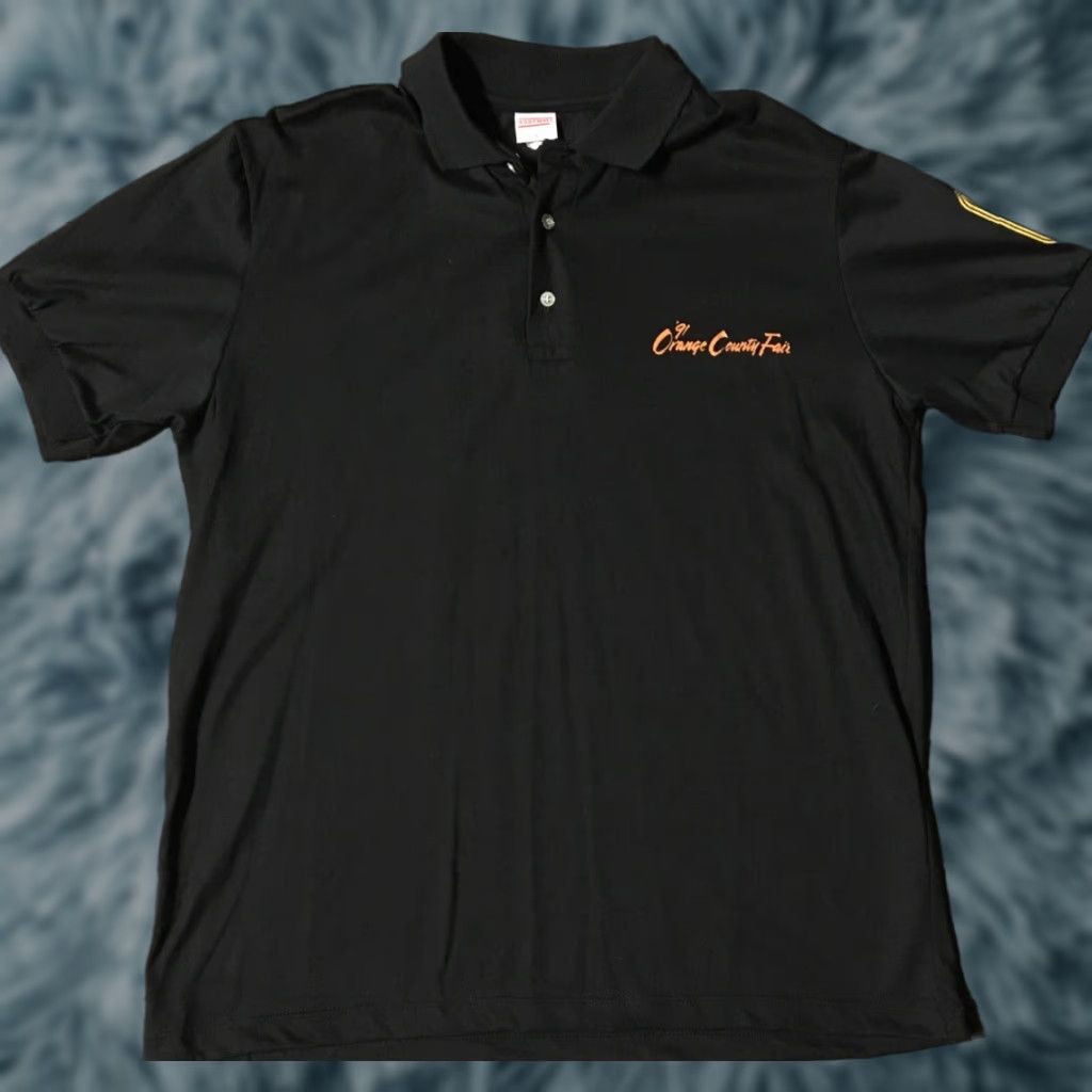 Vintage VINTAGE How Sweet It Is! Staff Polo Shirt L USA California Cartoon Shirt Mens 90s Orange County Fair Black Hartwell Golf? Size US L / EU 52-54 / 3 - 1 Thumbnail