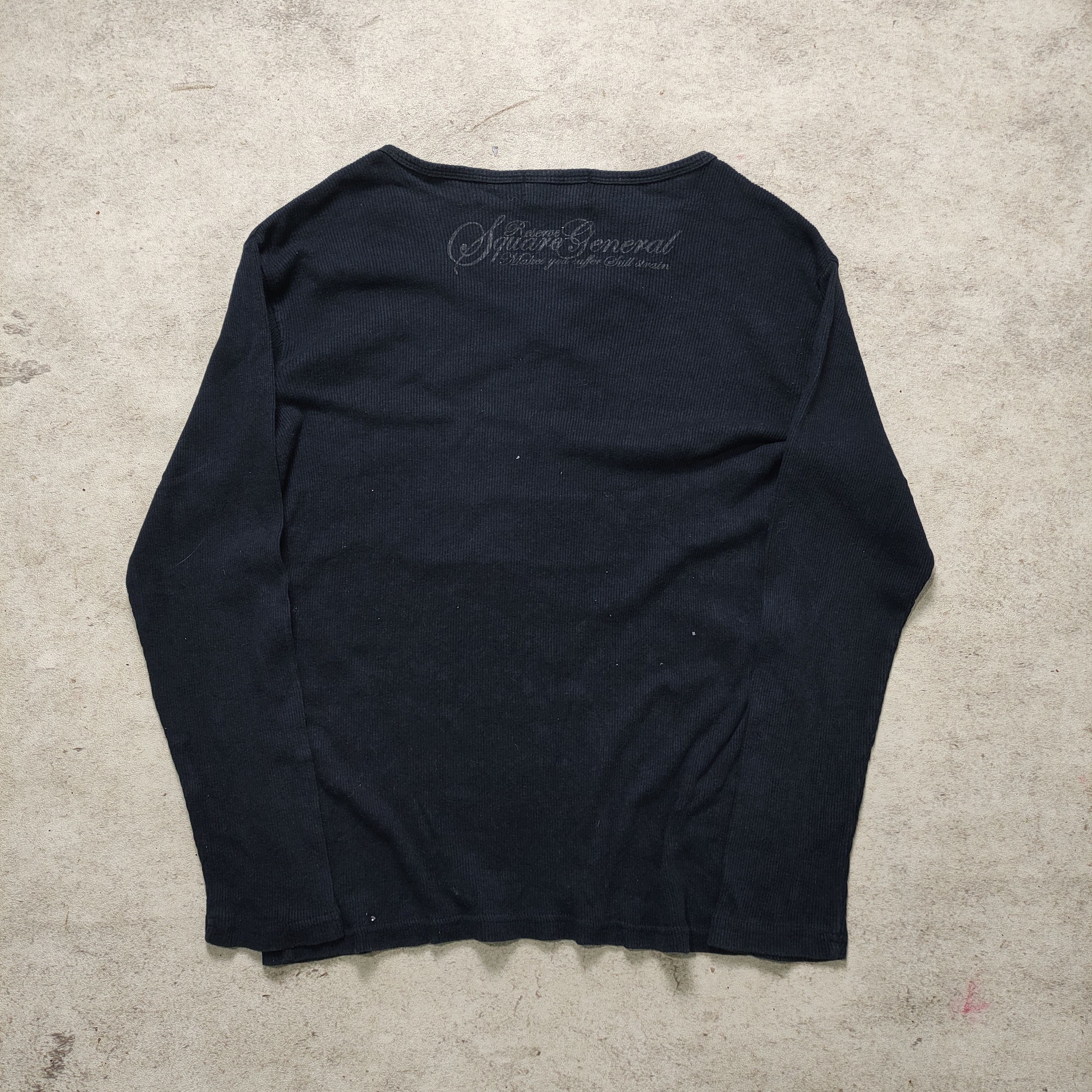 If Six Was Nine × Le Grande Bleu (L.G.B.) × Tornado Mart BeauMere Long Sleeve Poem V neck Size US M / EU 48-50 / 2 - 5 Thumbnail