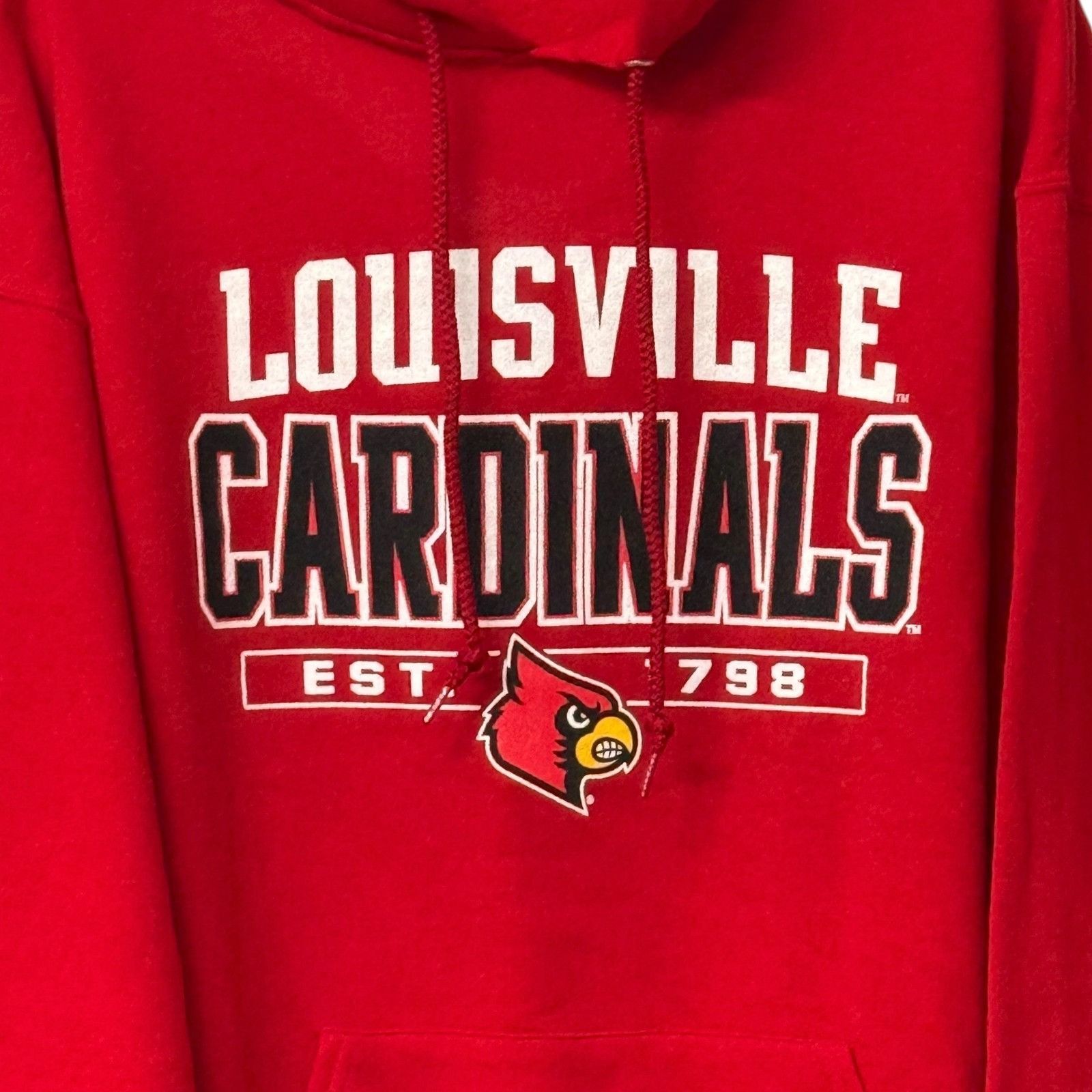Fruit Of The Loom Louisville Cardinals Cards Fruit of the Loom Hoodie X-Large Size US XL / EU 56 / 4 - 2 Thumbnail