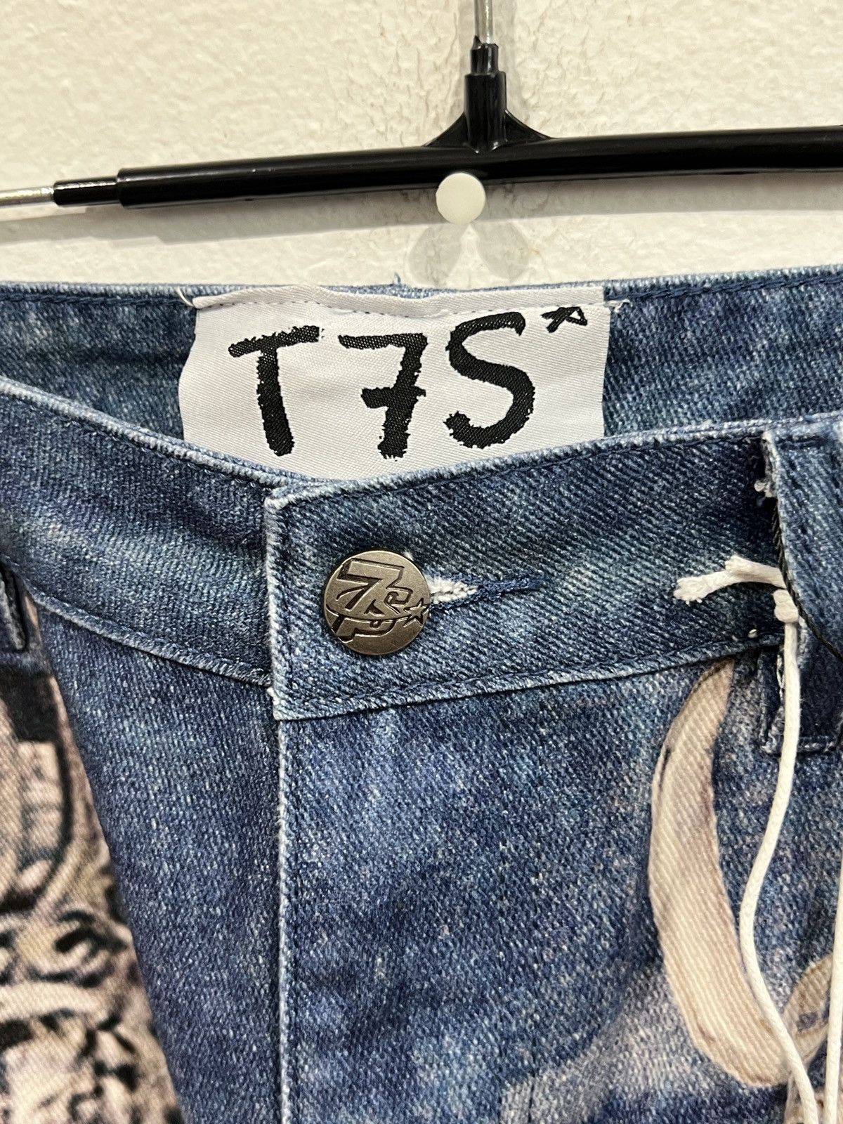 TRIPLE SEVENS Triple Sevens 2D Blue Jeans Size US 36 / EU 52 - 3 Thumbnail