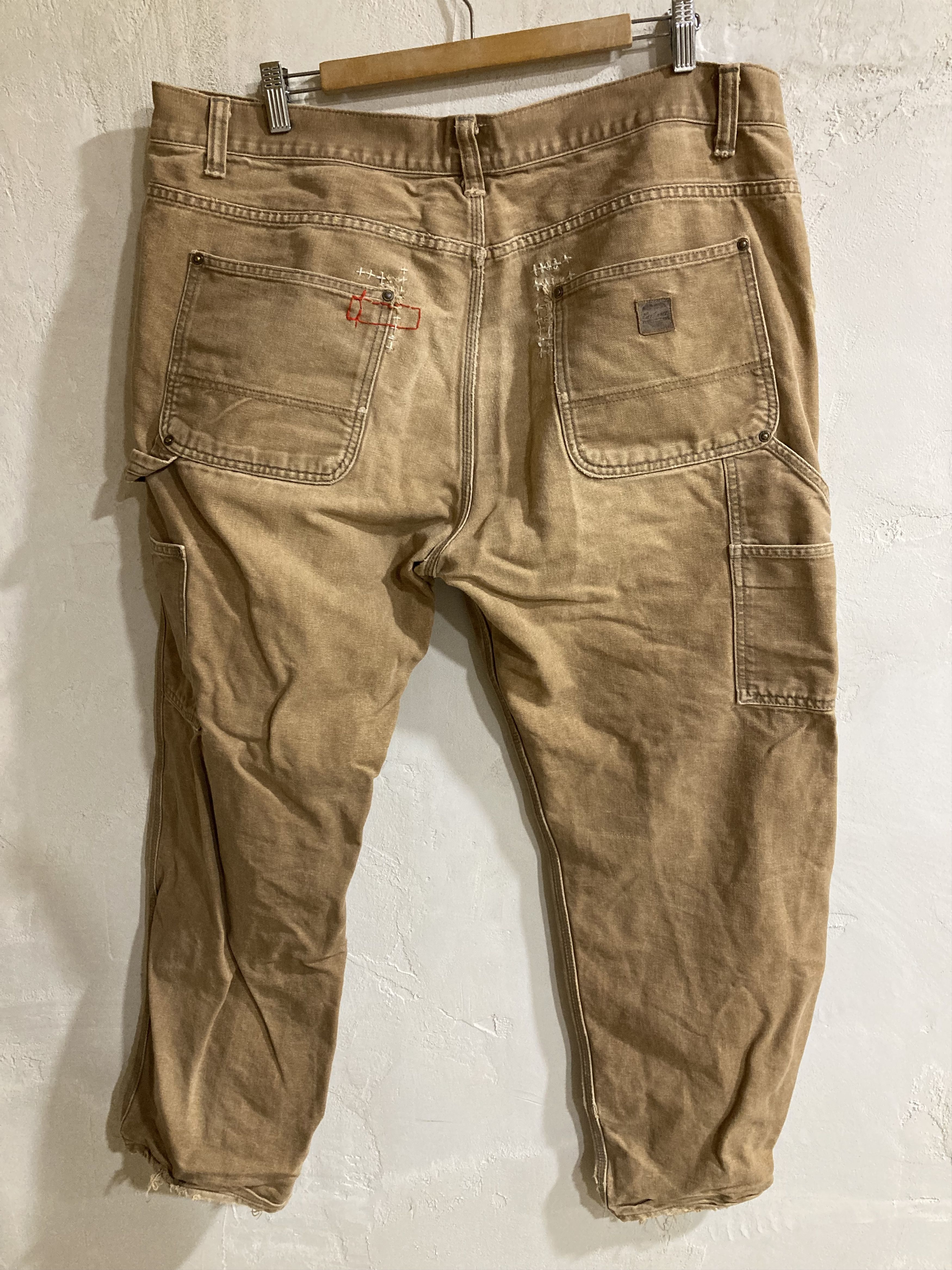 Carhartt Vintage Distressed Thrashed Carhartt Logger Work Pants Size US 40 / EU 56 - 1 Thumbnail