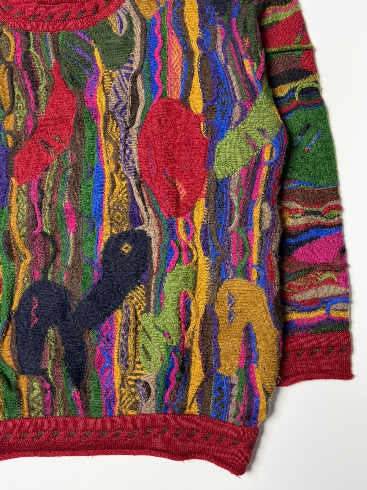 Coogi Coogi - 3D Wool Sweater Size US S / EU 44-46 / 1 - 5 Thumbnail