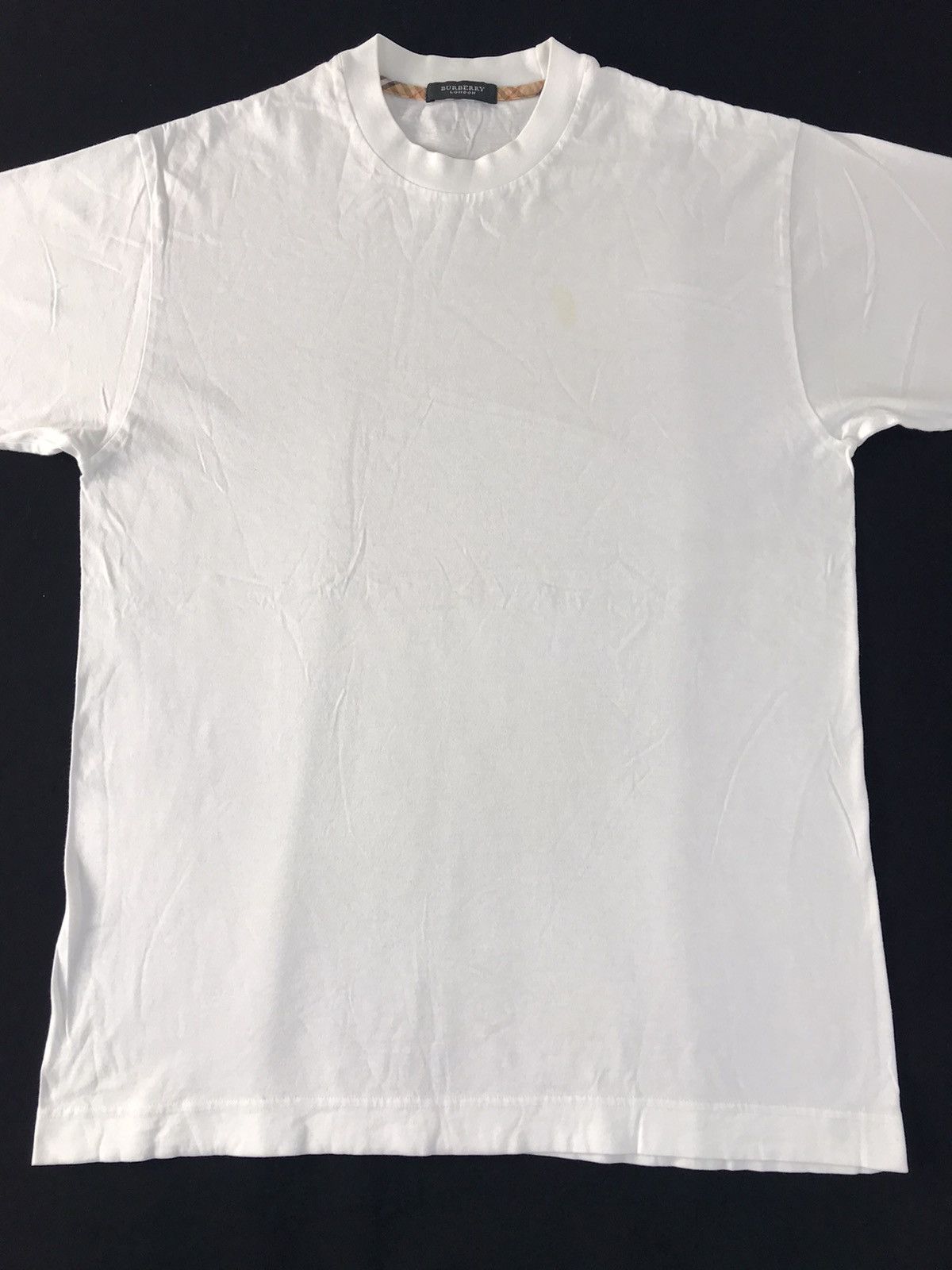 Burberry Hype Burberry London Plain Crewneck Printed Tee Size US M / EU 48-50 / 2 - 3 Thumbnail