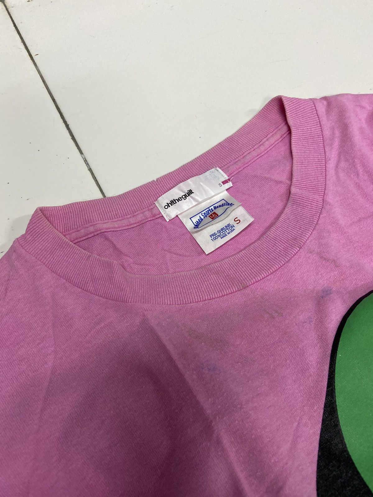 Japanese Brand OH! THE GUILT FAVOR STREETWEAR SHORT SLEEVE TEE SHIRT Size S / US 4 / IT 40 - 9 Thumbnail