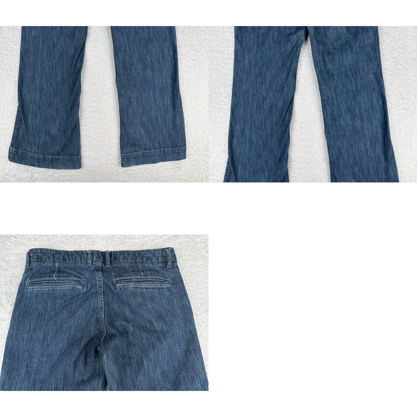 Old Navy Old Navy Jeans Womens 8 Blue Denim Flare Mid Rise Cotton Blend 31x31 Jeans Womens Regular 31 Blue 90s American Designer Mens Girls Size 30" / US 8 / IT 44 - 10 Thumbnail