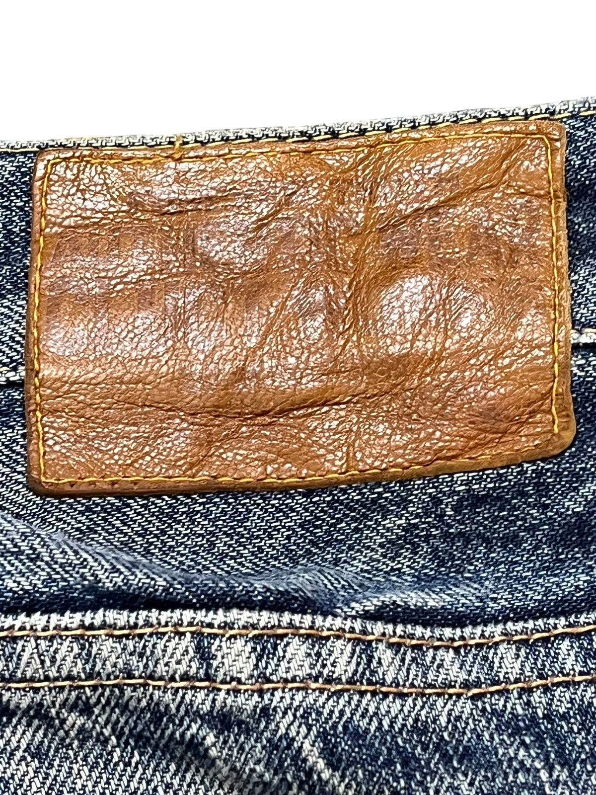 Nigo Vintage Japanese Cluct Selvedge Whiskers Denim Size US 32 / EU 48 - 11 Thumbnail