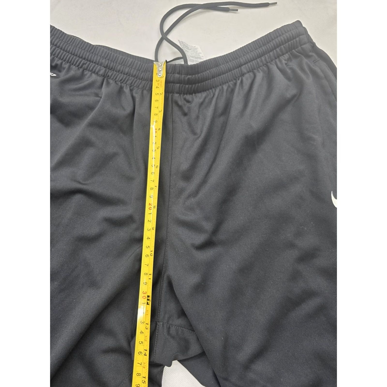 Nike Nike Mens XXL Black Dri-FIT Tapered Joggers Drawstring Pants Size US 39 - 7 Thumbnail