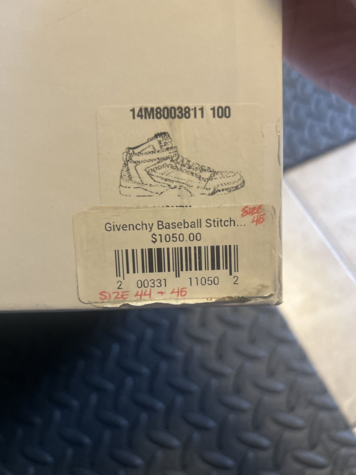 Givenchy Givenchy hi-top sneakers Size US 11.5 / EU 44-45 - 6 Thumbnail