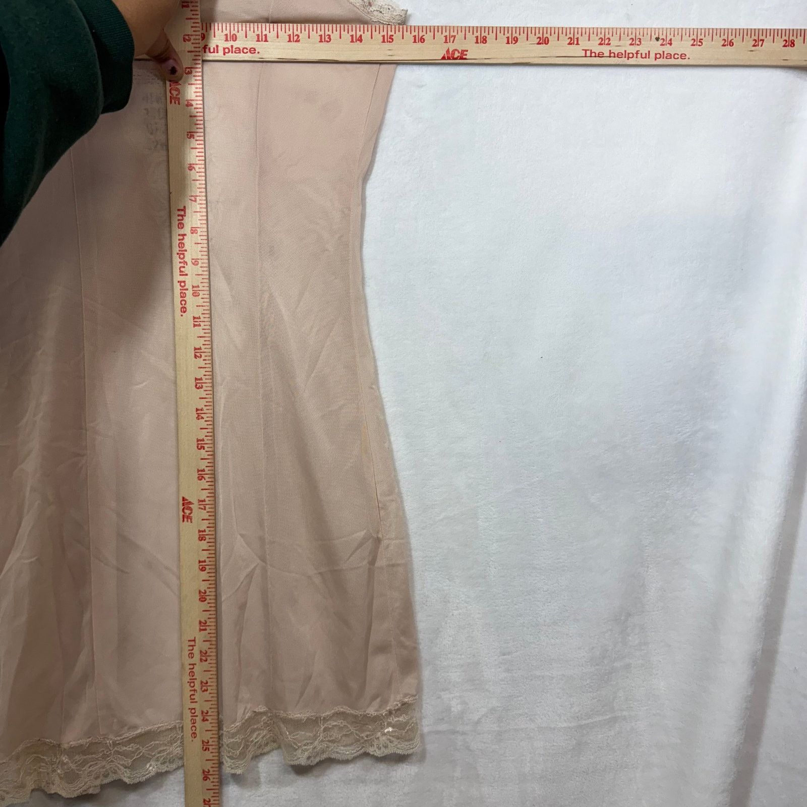 Other RARE Object Collectors Item Small Lace Pink Slip Dress Art Size S / US 4 / IT 40 - 7 Thumbnail