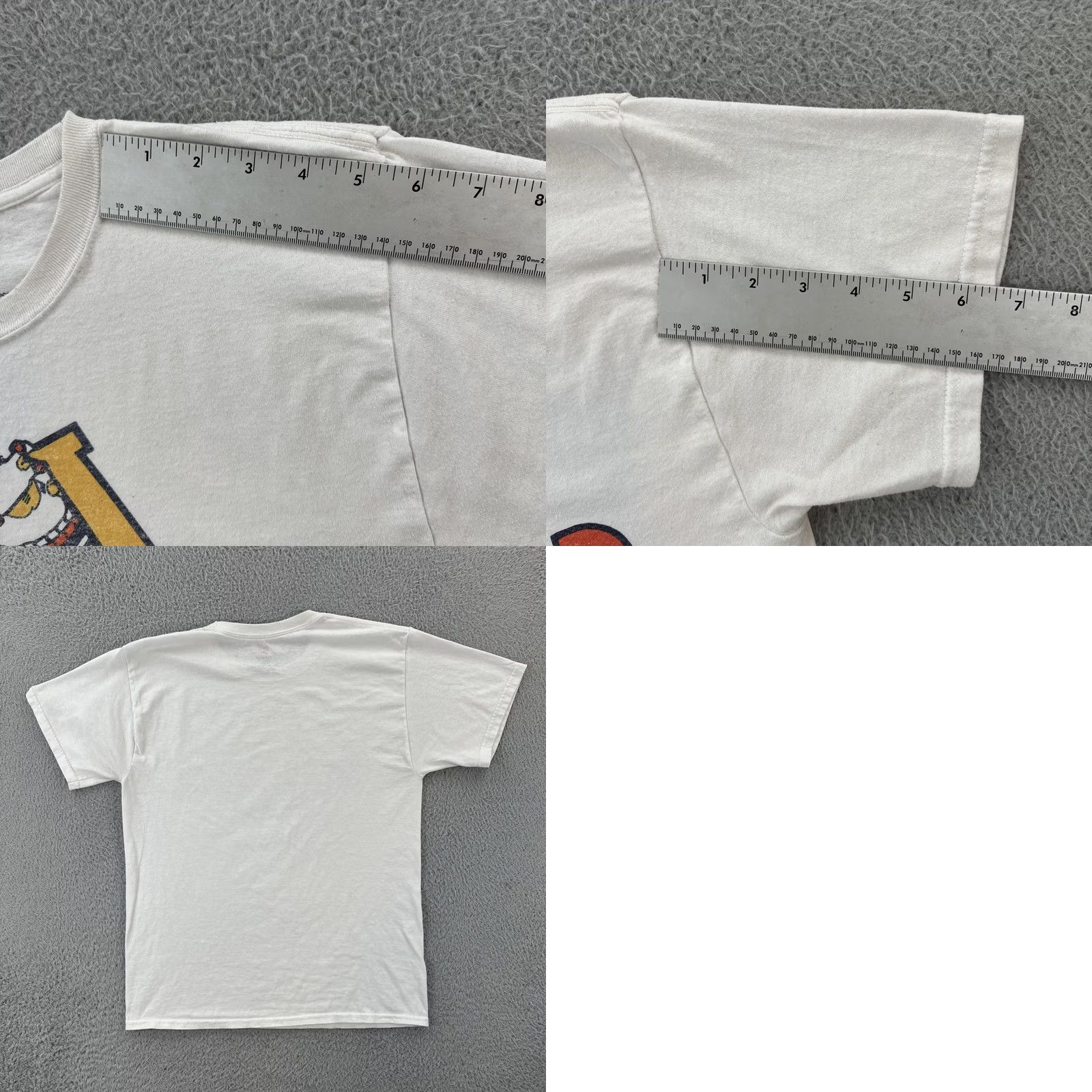 Hanes VINTAGE Hanes Mens T-Shirt Short Sleeve White California Del Mar Skateboard Ranch M Regular Crew Neck Solid Shirt Mens Size US M / EU 48-50 / 2 - 9 Thumbnail