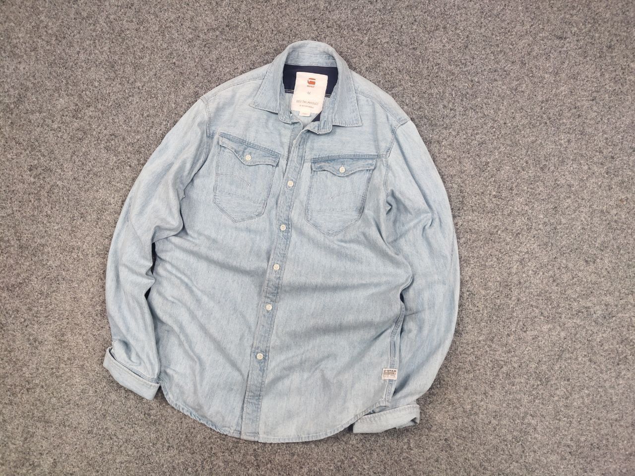 G-Star G Star Raw arc 3d Shirt Light Cotton Pocket Cargo Vintage Size US M / EU 48-50 / 2 - 3 Thumbnail