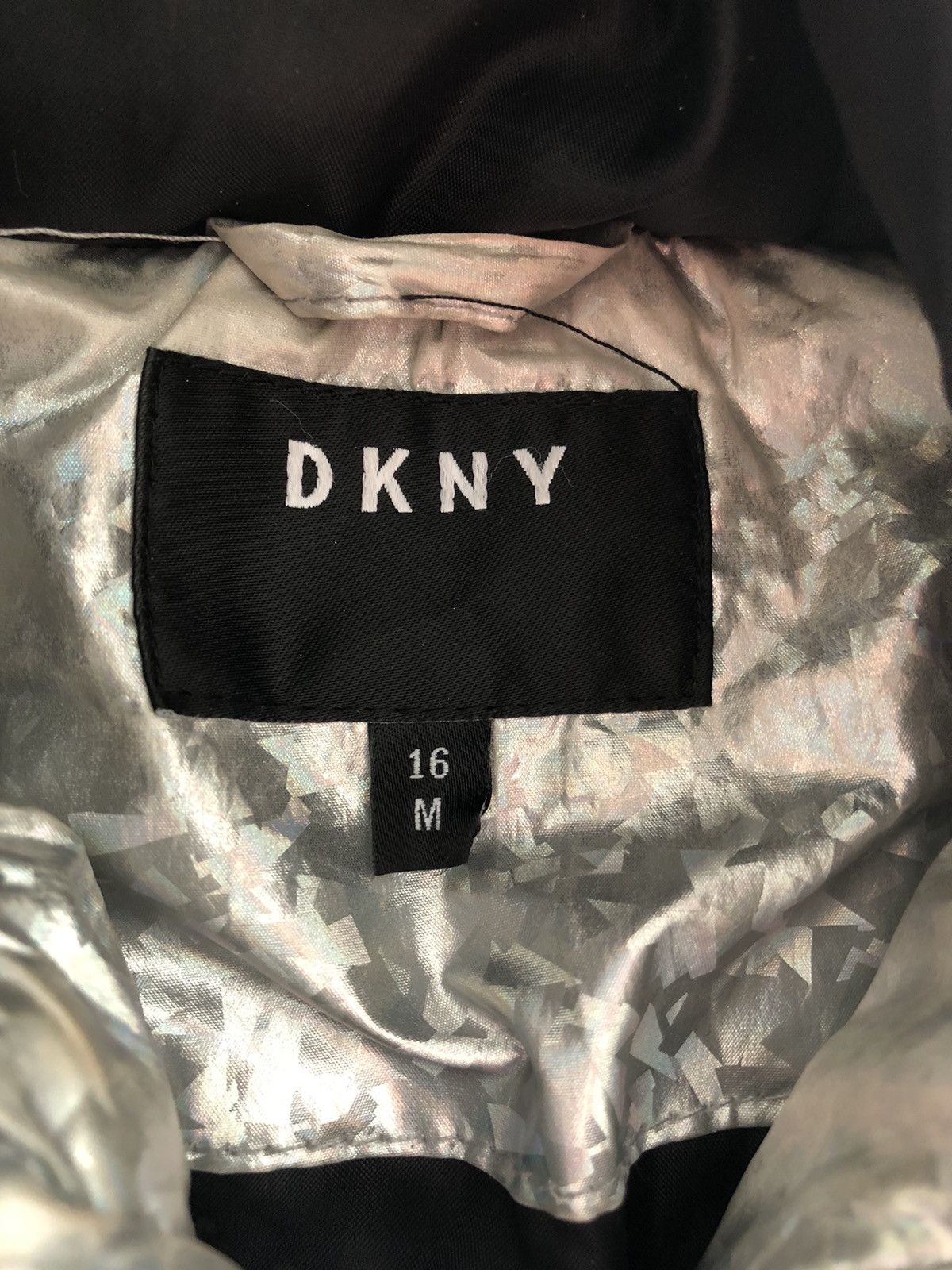 DKNY DKNY DESIGNER LIGHT BOMBER SILVER JACKET Size US S / EU 44-46 / 1 - 4 Thumbnail