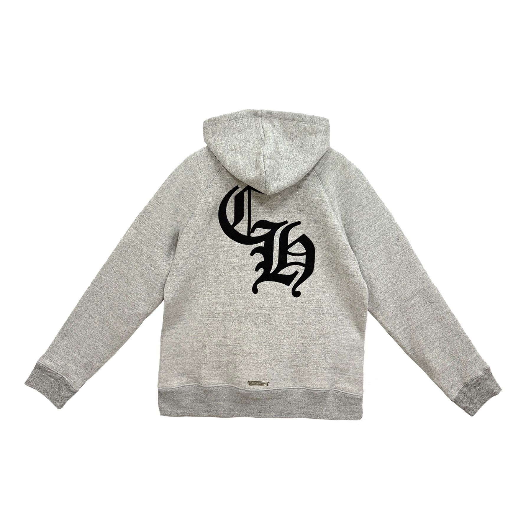 Chrome Hearts Chrome Hearts CH Logo Grey Pullover Hoodie Size US L / EU 52-54 / 3 - 1 Thumbnail