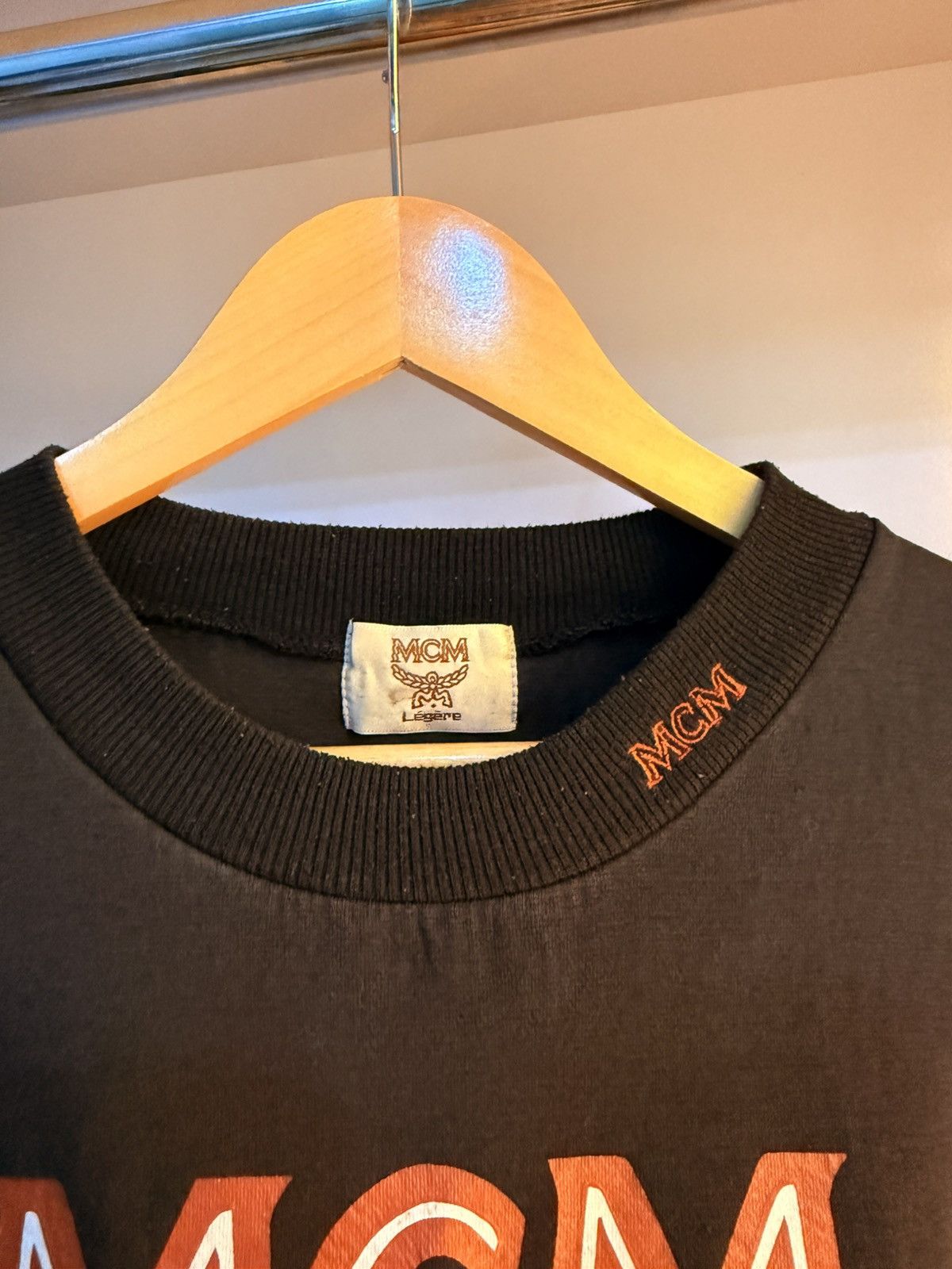 MCM MCM big logo sweatshirt Size L / US 10 / IT 46 - 2 Thumbnail