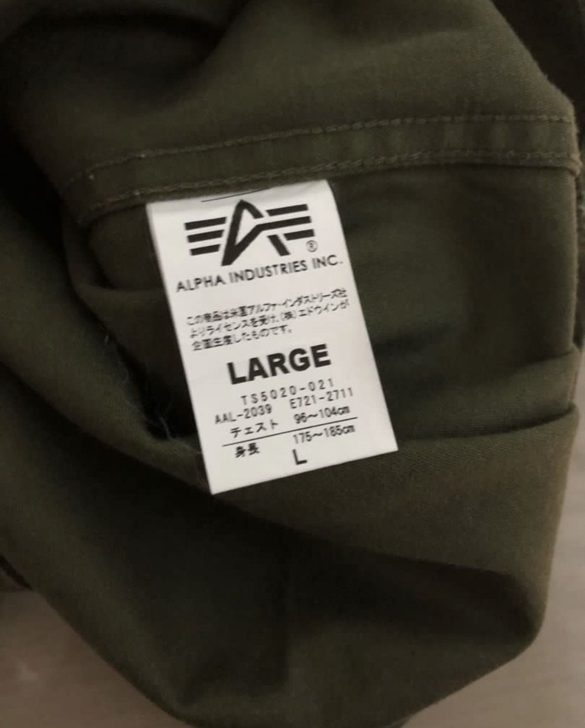 Alpha Industries Alpha Industries Military shirts Size US L / EU 52-54 / 3 - 5 Thumbnail