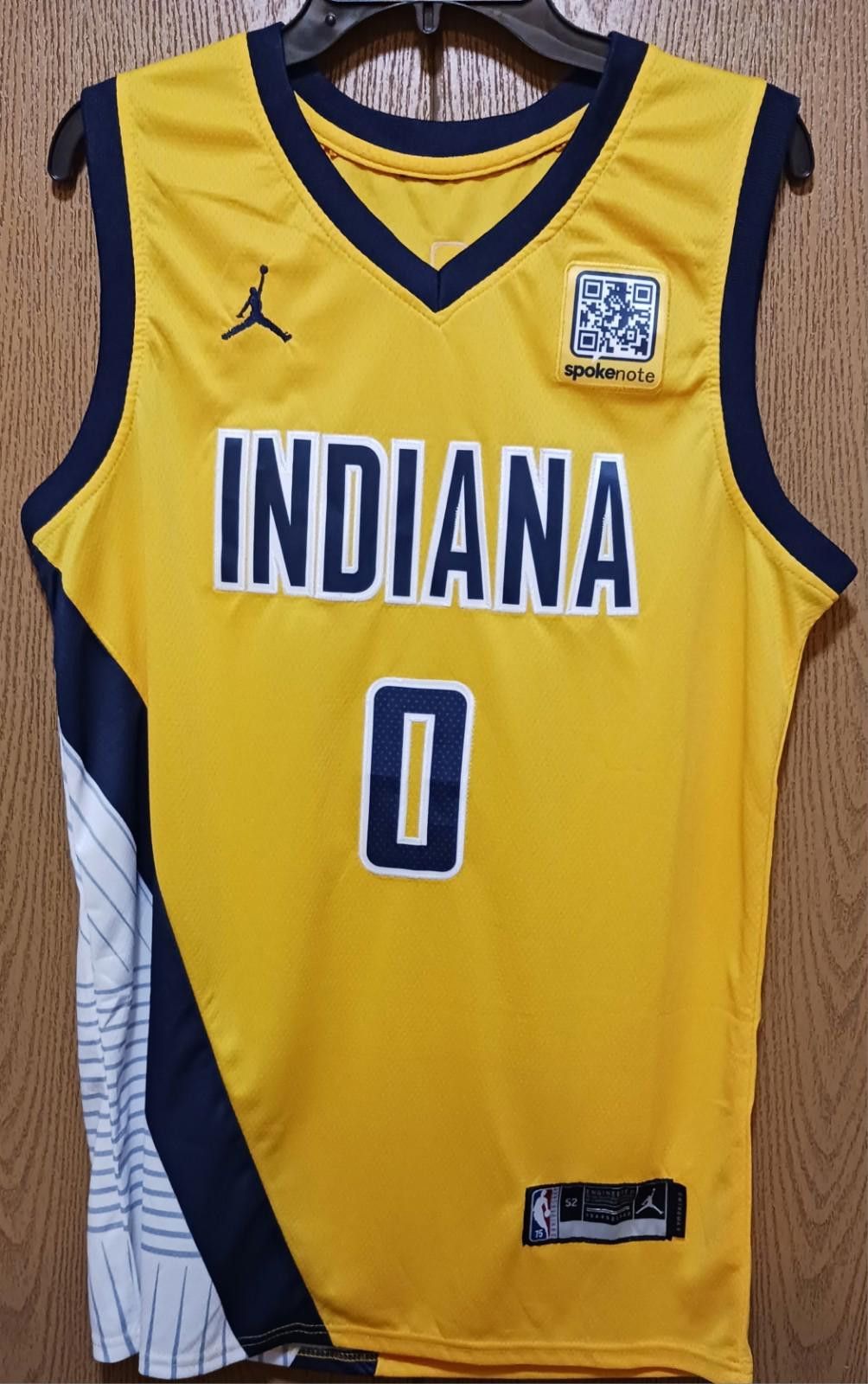 Other Tyrese Haliburton (Jordan)-(Pacers)-(Jersey)-(XL)-$110.00 Size US XL / EU 56 / 4 - 1 Thumbnail