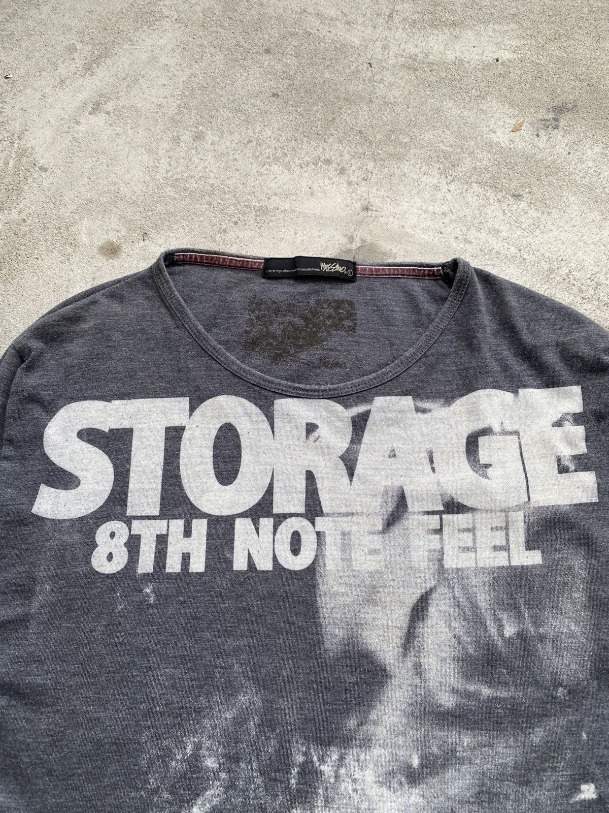 Japanese Brand MOSSIMO STORAGE 8TH NOTE FEEL TSHIRT Size US L / EU 52-54 / 3 - 3 Thumbnail