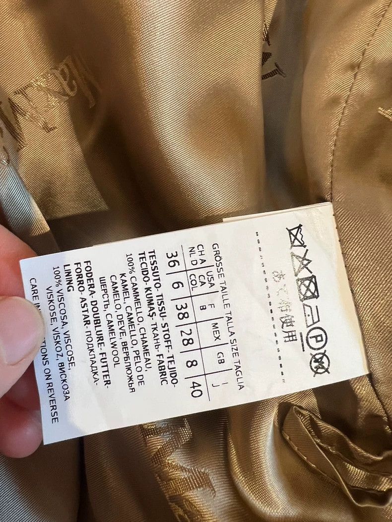 Max Mara Max Mara Fringed coat Size L / US 10 / IT 46 - 4 Thumbnail
