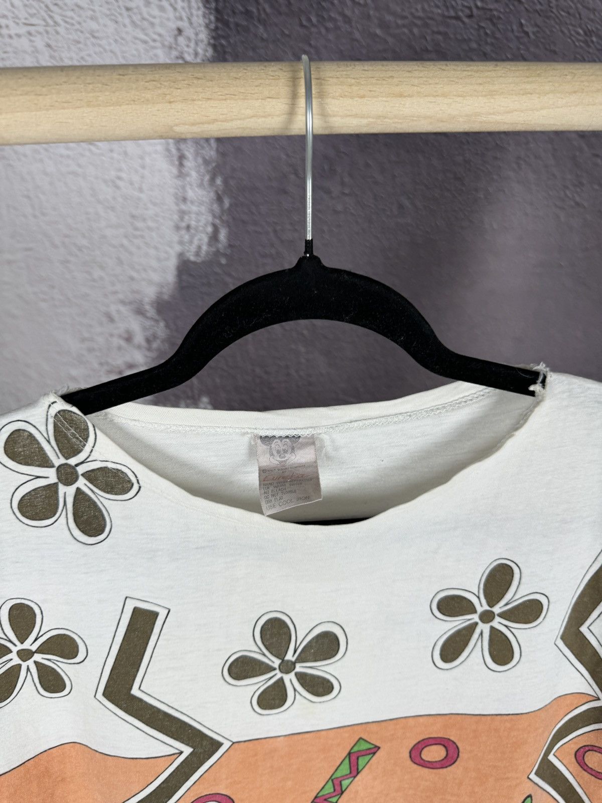 Disney × Mickey Mouse × Vintage VINTAGE DISNEY 80s MICKEY MOUSE EUREKA ALLOVER PRINT Tee Size US L / EU 52-54 / 3 - 9 Thumbnail