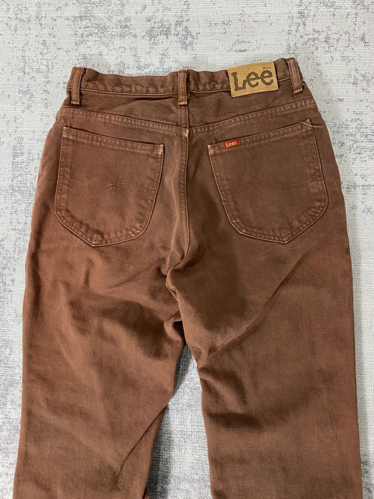 Vintage vintage lee flared brown bootcut Size US 29 - 8 Thumbnail