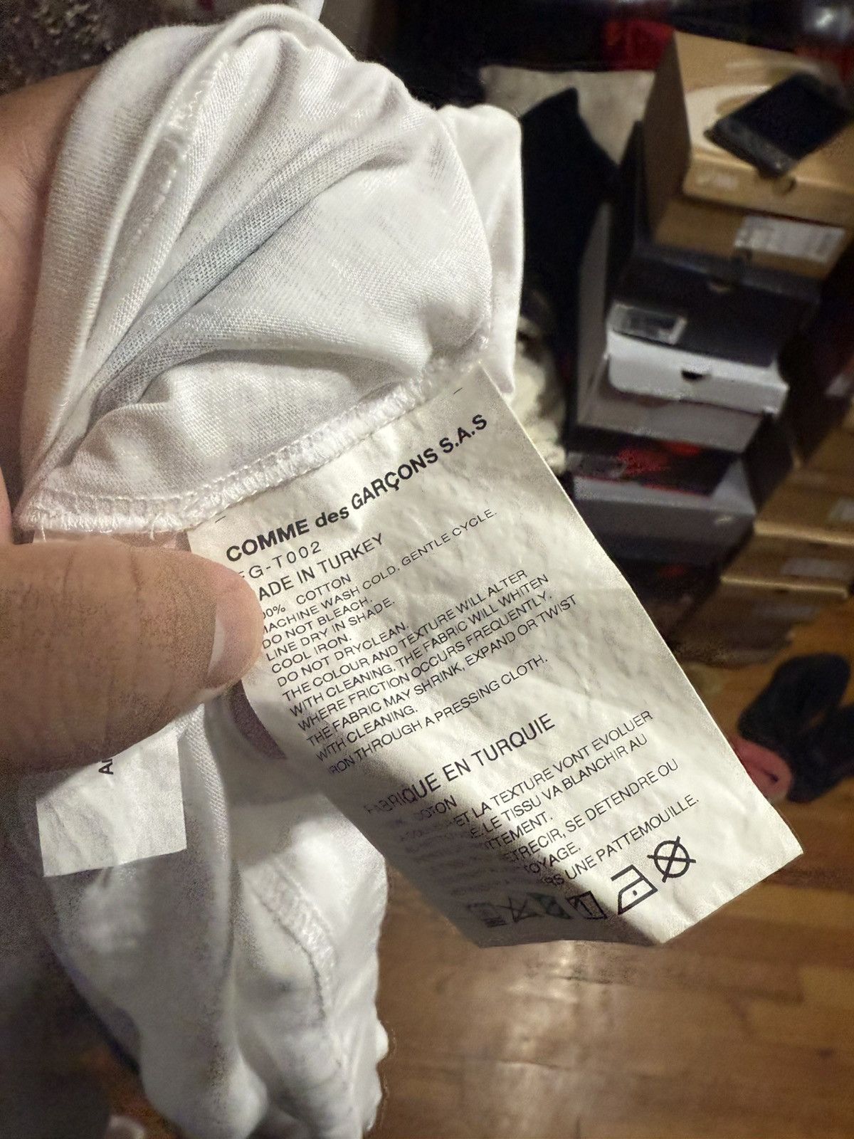 Comme des Garcons Comme Des Garcon Yue Minjun Two Men Shirt Size Medium Size US M / EU 48-50 / 2 - 6 Thumbnail