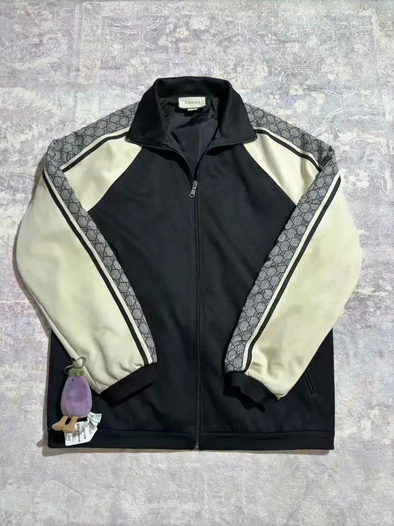 Gucci Gucci Snake print logo school uniform zipper jacket 2501-Ne Size US L / EU 52-54 / 3 - 1 Thumbnail