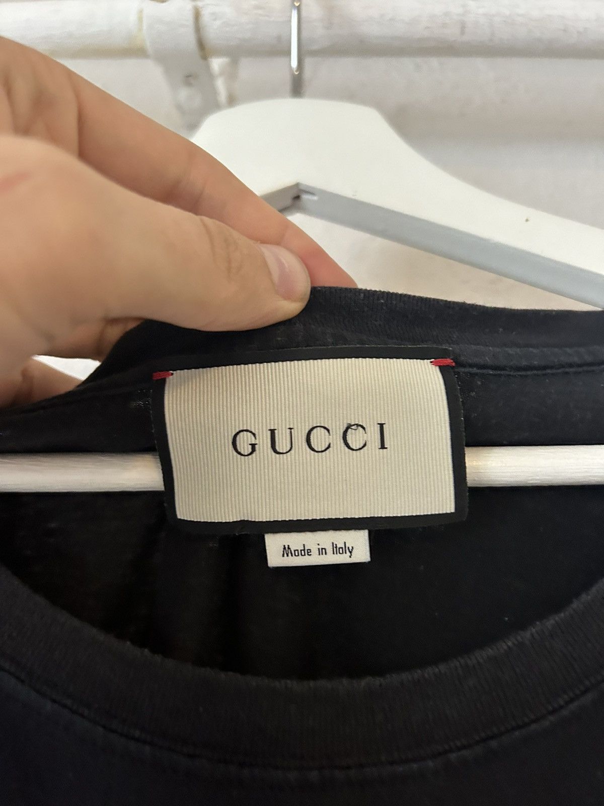 Gucci Oversized Logo T-Shirt Size US L / EU 52-54 / 3 - 3 Thumbnail