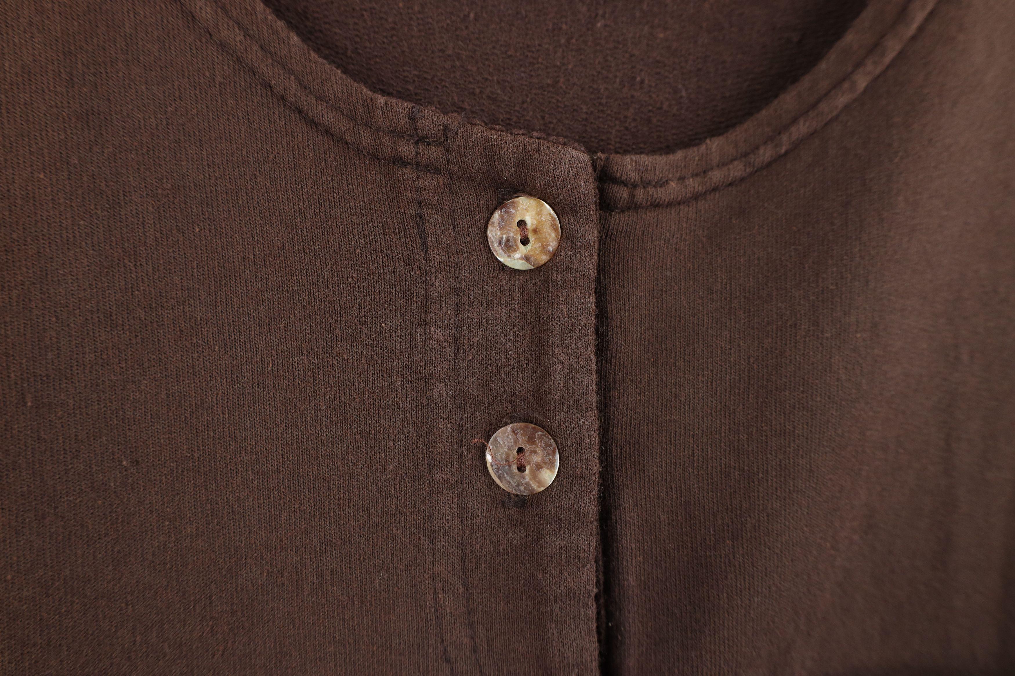 Vintage Vintage 90s Lagenlook Corduroy Pocket Henley T-Shirt USA Size 3XL / US 20-22 - 6 Thumbnail