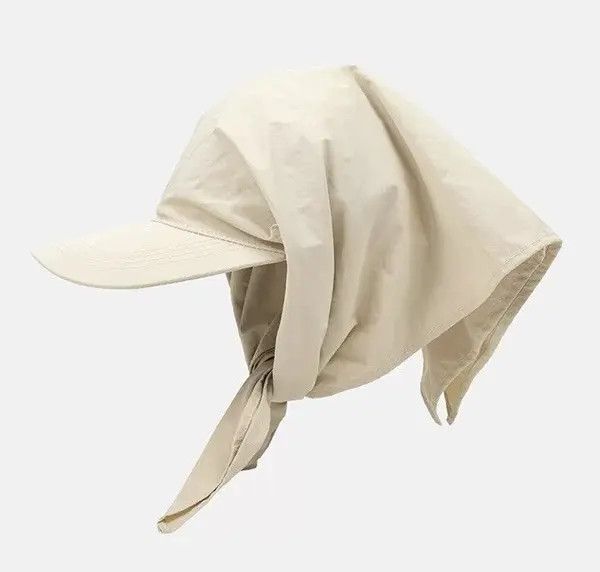 Japanese Brand Nao Avant garde fashion multi-style handkerchief cap hat Size ONE SIZE - 4 Thumbnail