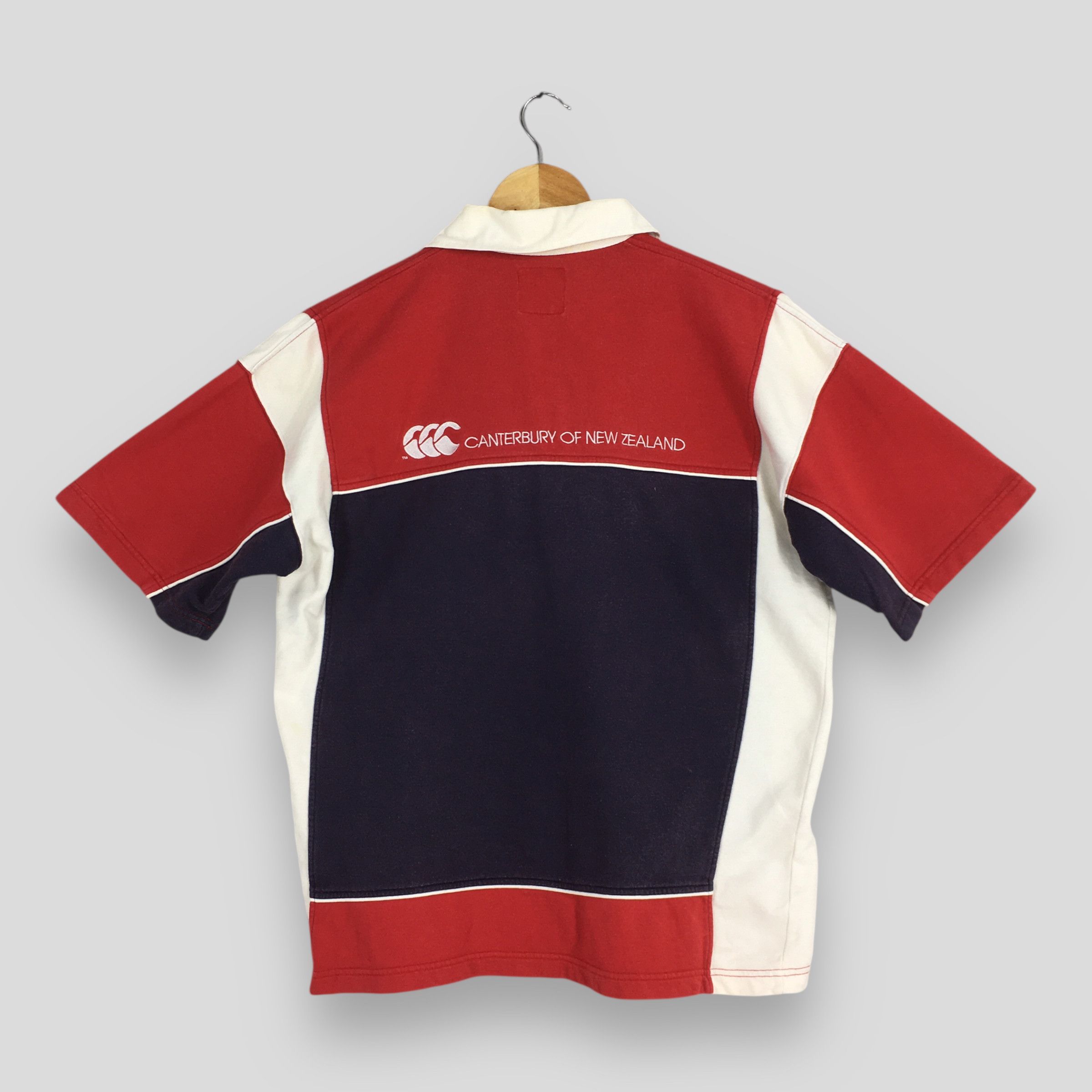 Canterbury of New Zealand Vintage Canterbury New Zealand Steinlager Rugby Shirt Small Size US S / EU 44-46 / 1 - 5 Thumbnail