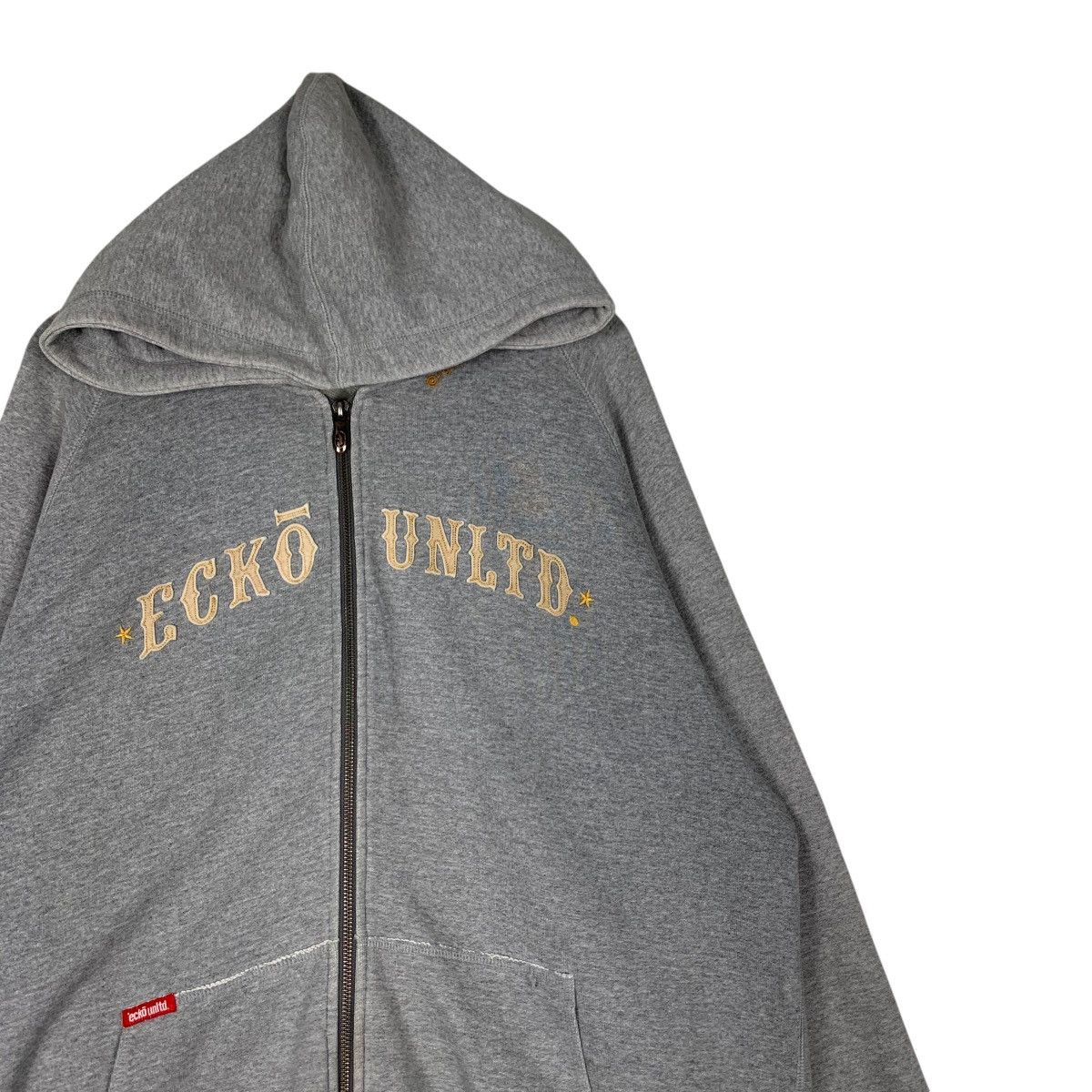 Ecko Unltd. ECKO UNTLD Big Logo Zipper Hoodies Sweatshirt #1336-C60 Size US M / EU 48-50 / 2 - 5 Thumbnail