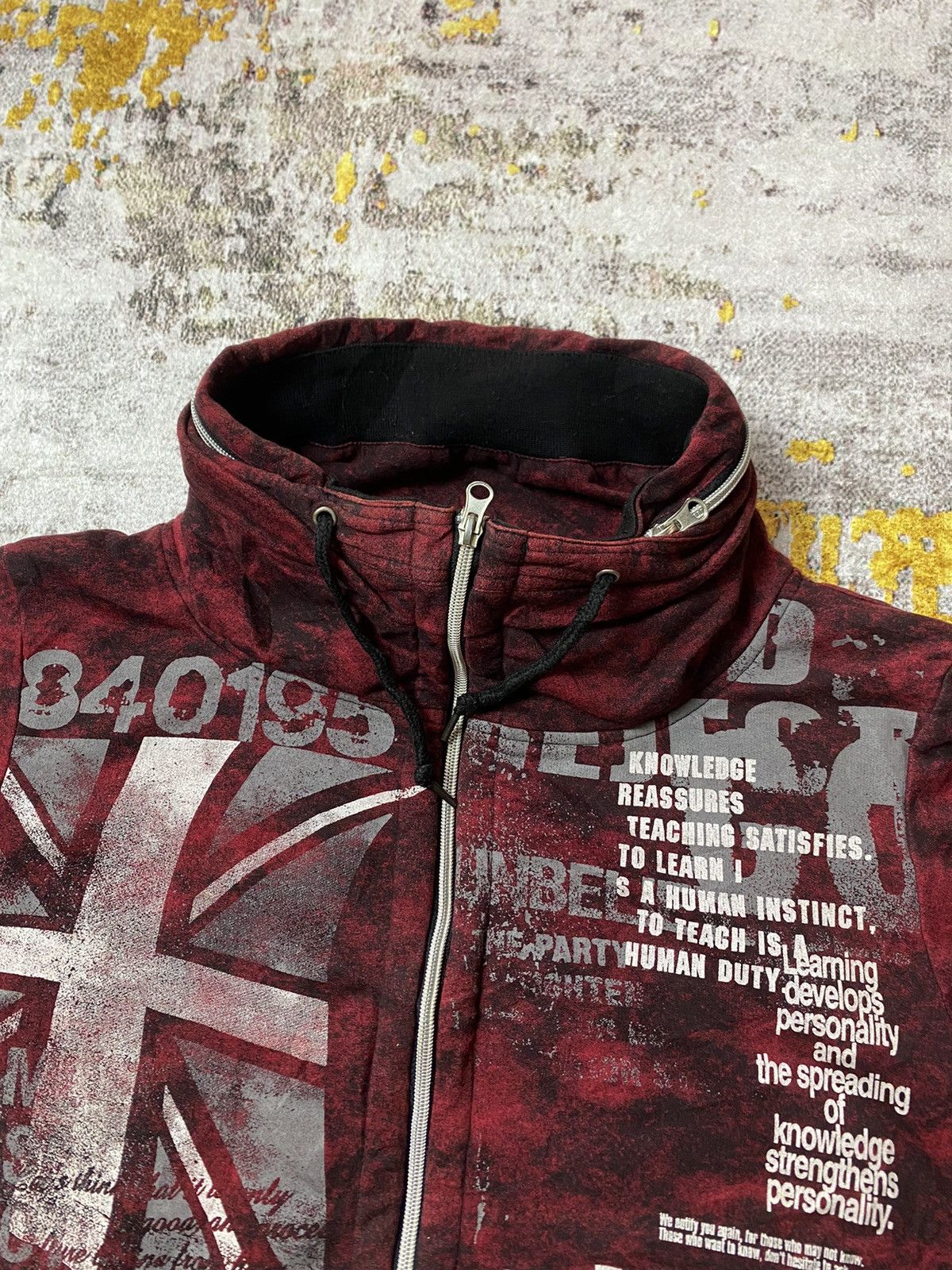 If Six Was Nine Japanes Repezeen Bono Punk Gothic Style Size US M / EU 48-50 / 2 - 3 Thumbnail