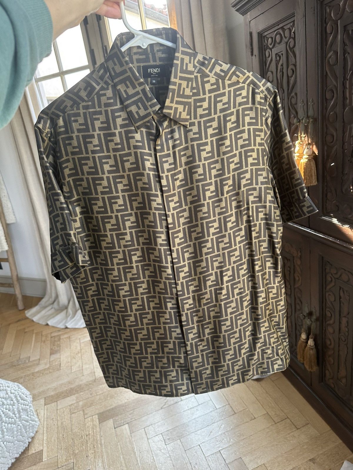 Fendi Fendi Silk Shirt - Size 38 IT Fits S, Brand New Size US S / EU 44-46 / 1 - 7 Thumbnail