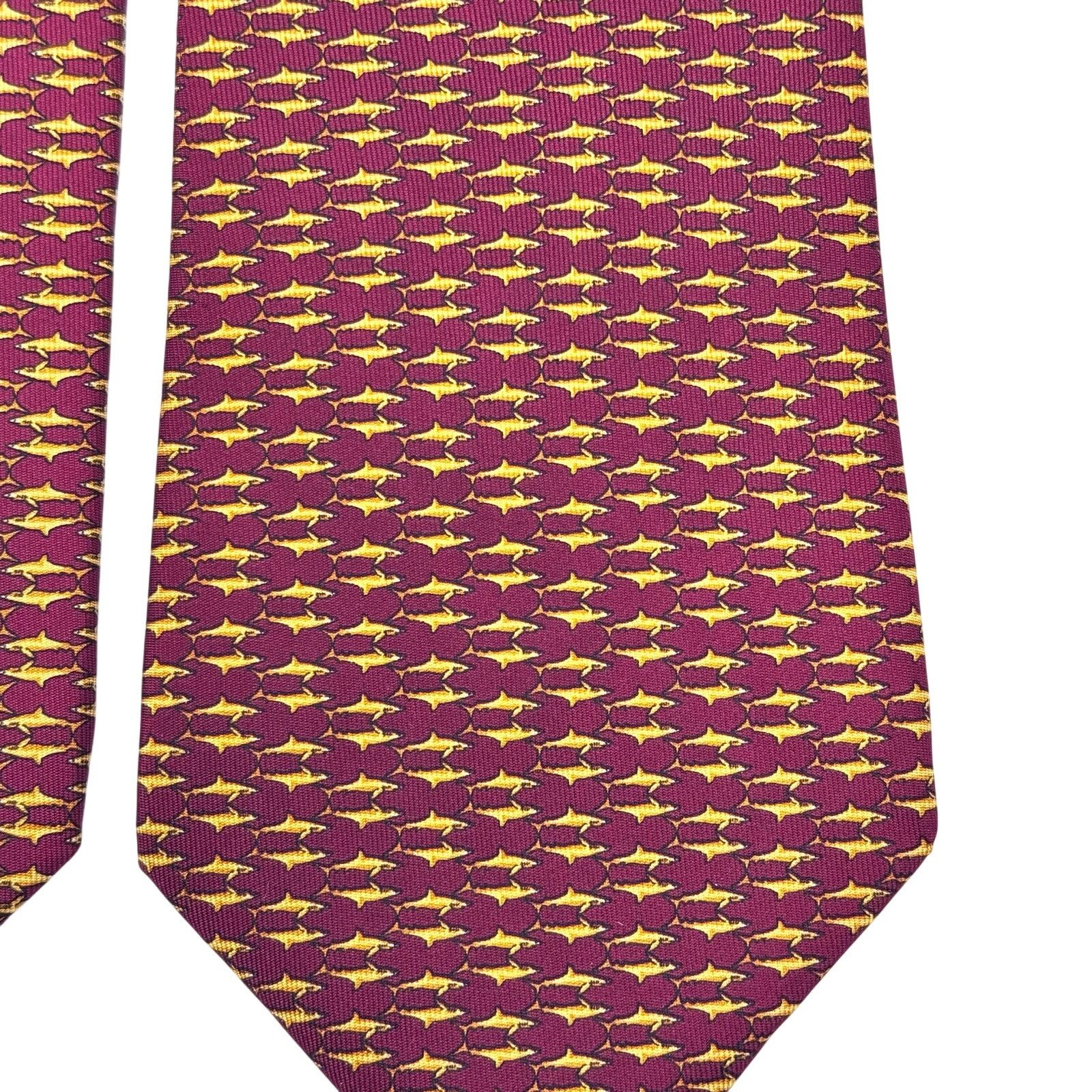 Salvatore Ferragamo Salvatore Ferragamo ‘Shark’ Tie Size ONE SIZE - 4 Thumbnail