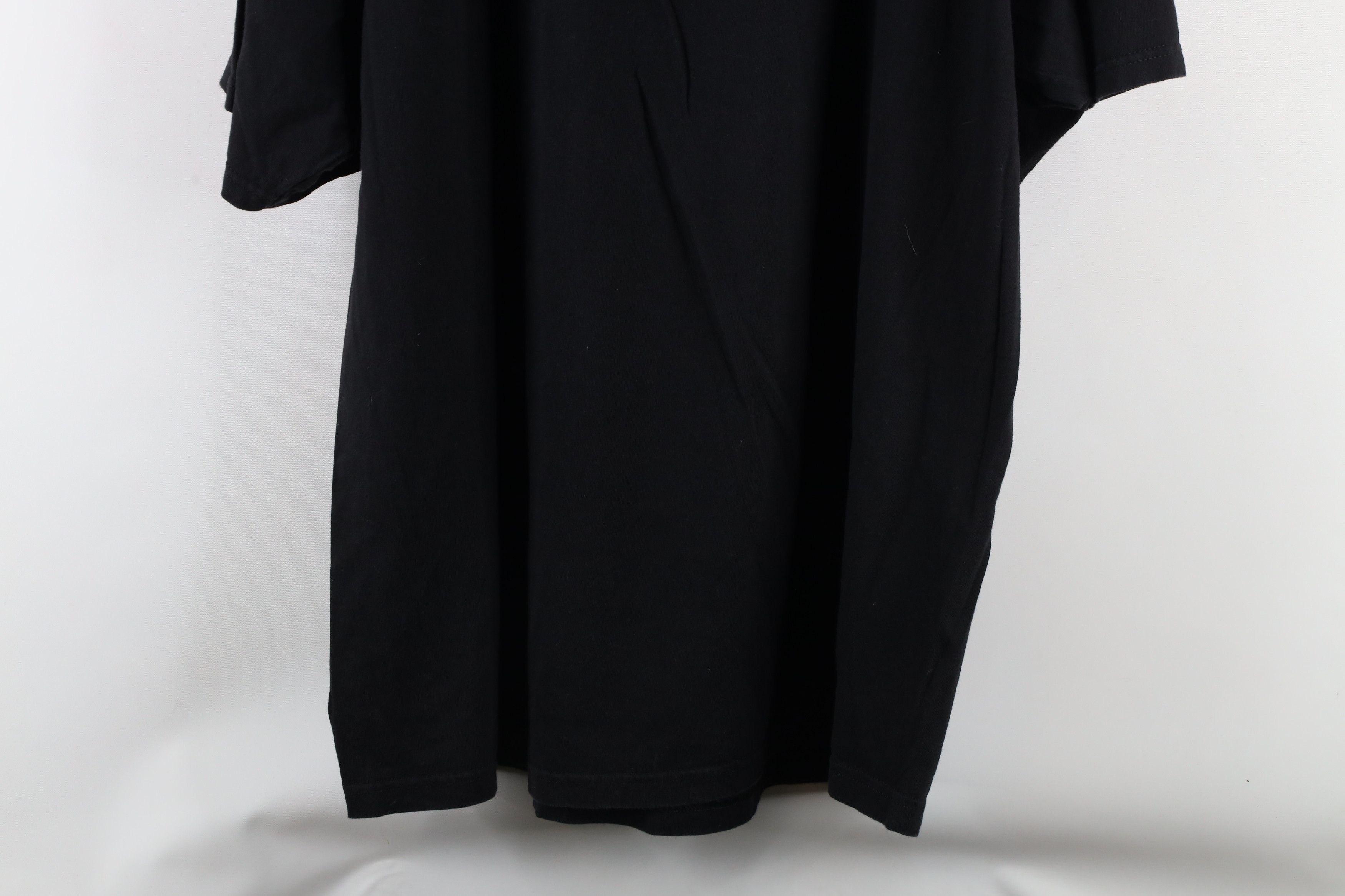 Vintage Vintage 90s Streetwear Short Sleeve T-Shirt Black Cotton Size US XXL / EU 58 / 5 - 7 Thumbnail