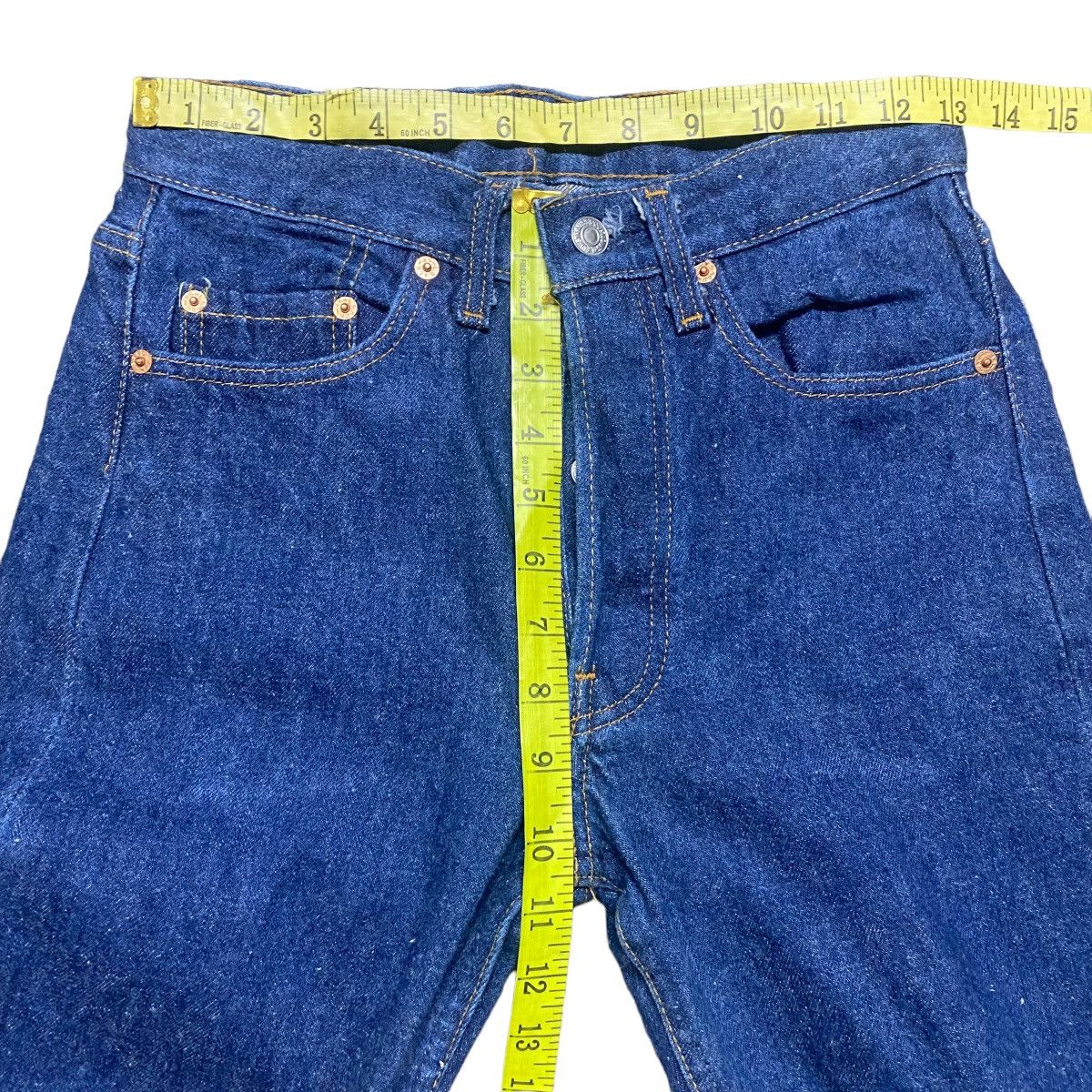 Levi's Vintage 80s Levis 501xx Dark Blue Jeans Size US 26 / EU 42 - 18 Thumbnail