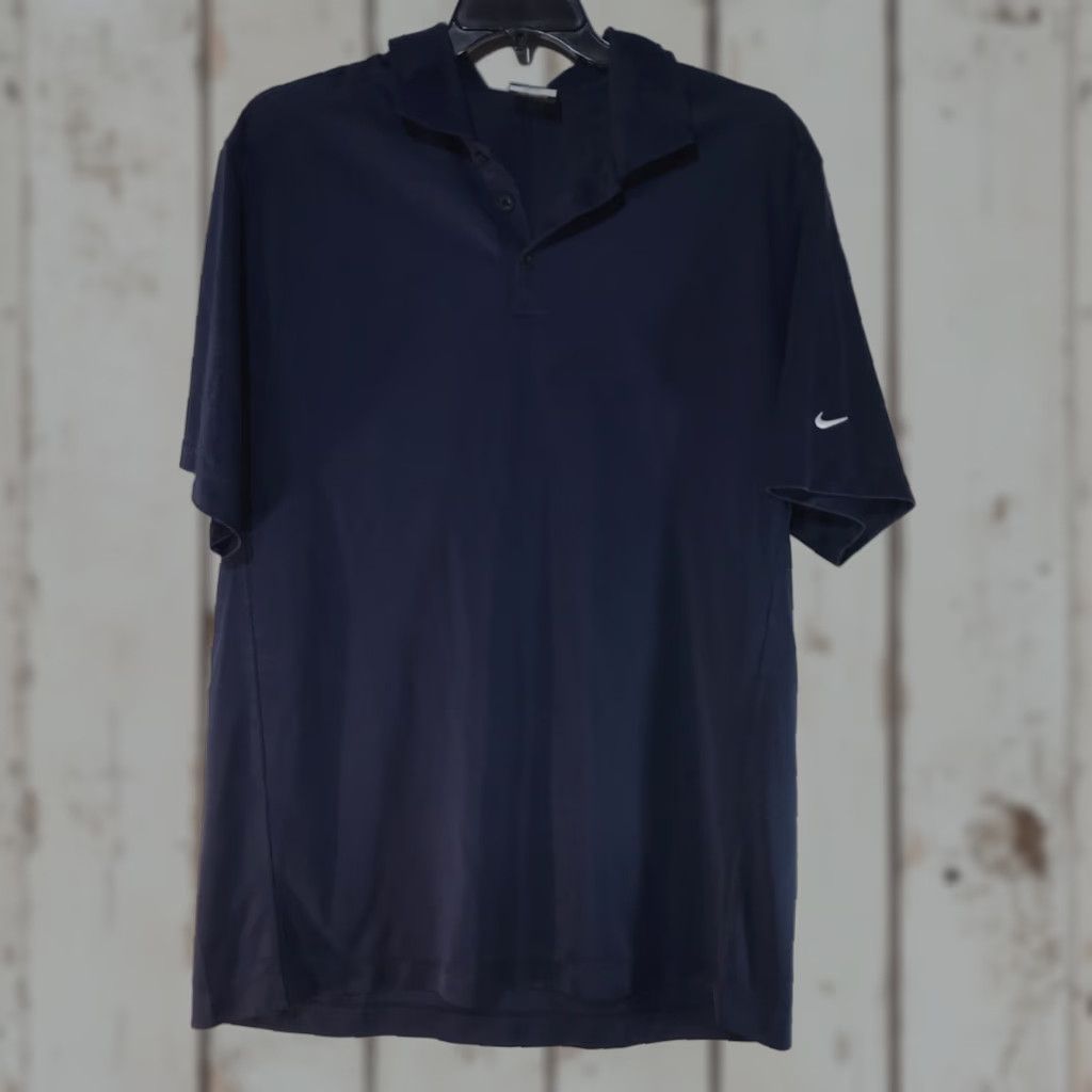 Nike Nike Golf Dri Fit Navy 1/4 Button Polo Shirt Mens Size XXL Size US XXL / EU 58 / 5 - 1 Thumbnail