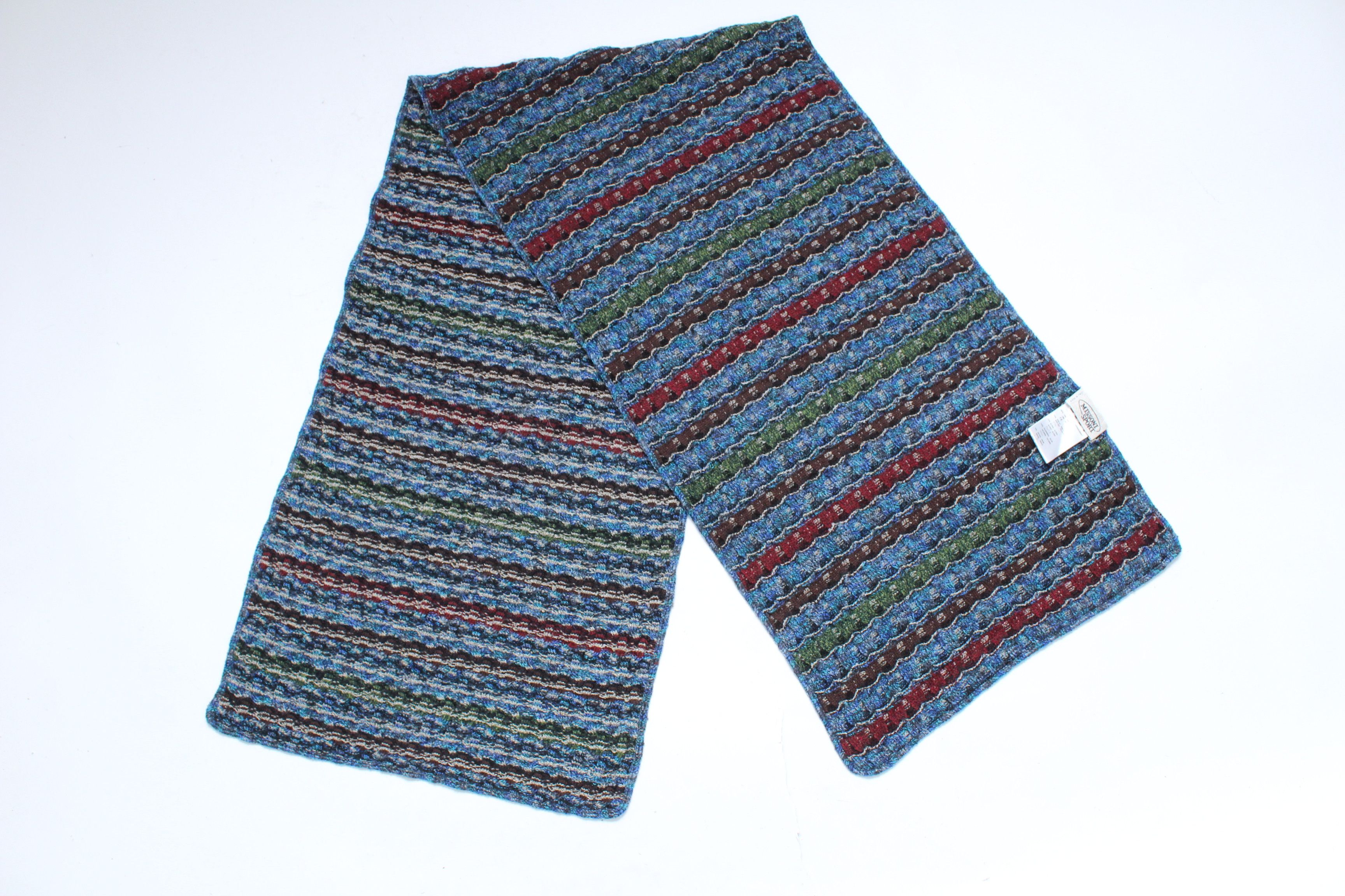 Missoni Missoni Scarf Wool Alpaca Made In Italy Hype Rare Vintage Size ONE SIZE - 2 Thumbnail