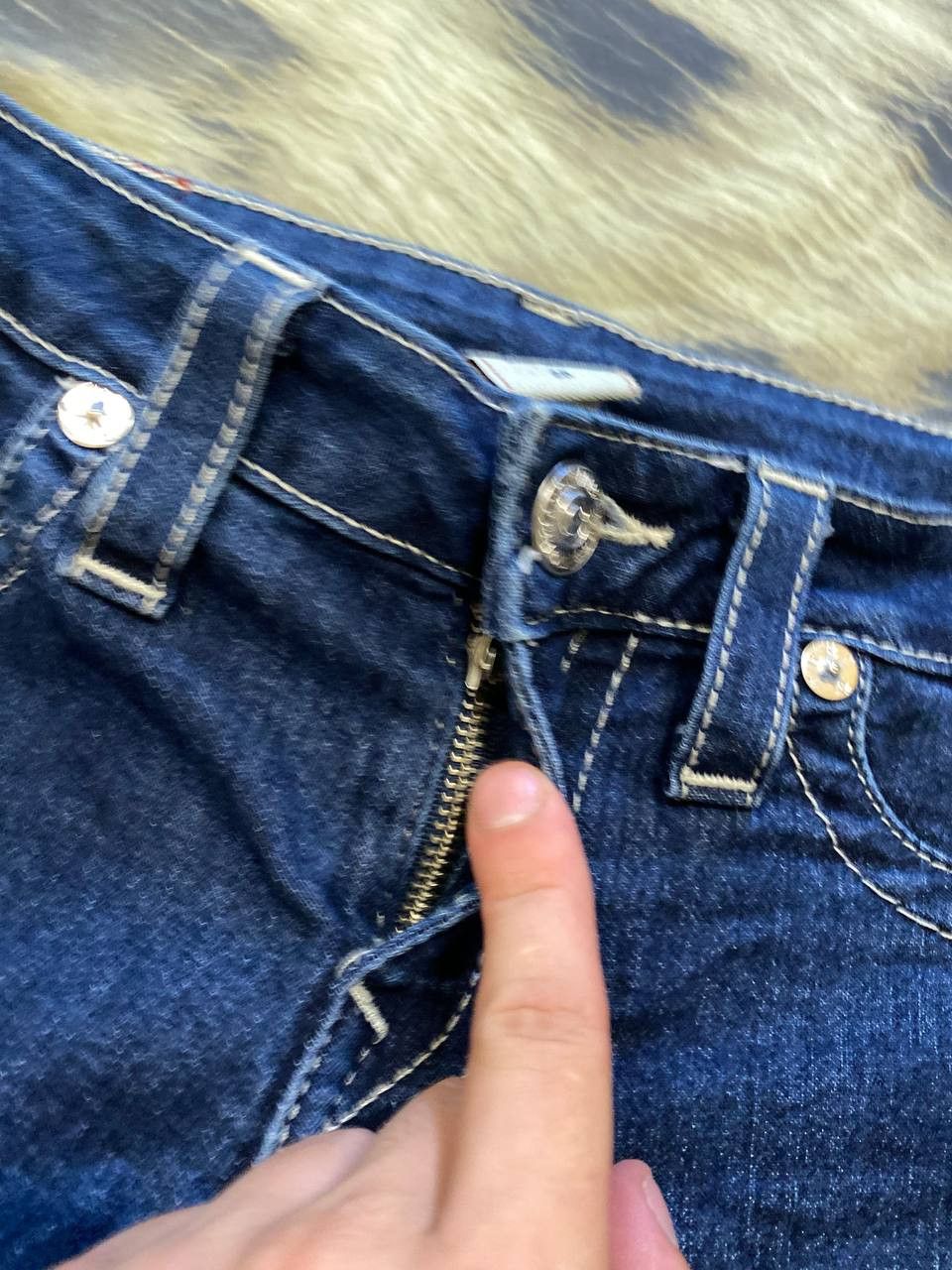 True Religion TRUE RELIGION MADE IN USA Slim Fit Denim Jeans Clean Look Size 28" / US 6 / IT 42 - 16 Thumbnail