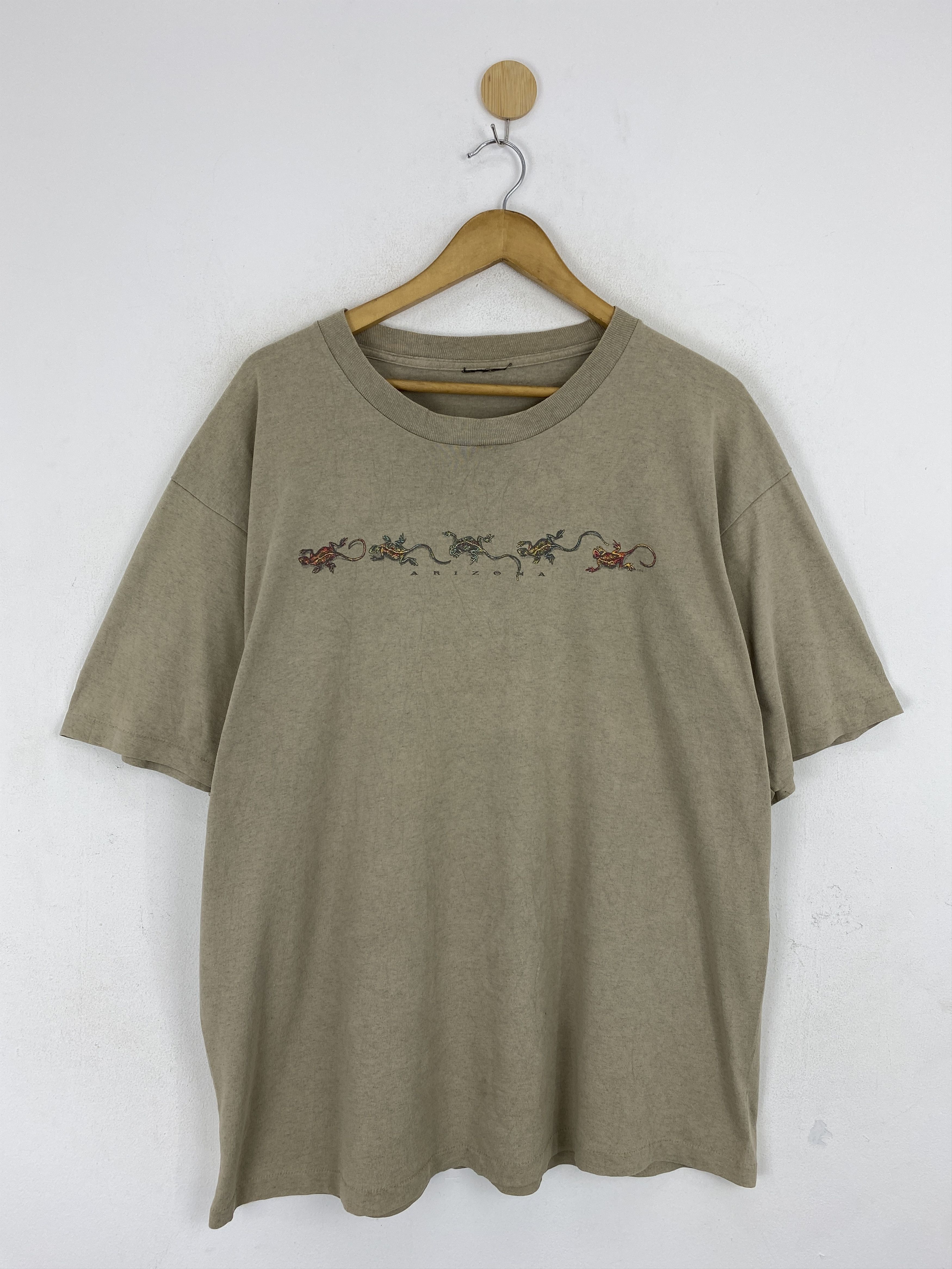 Vintage 90s Arizona Gecko Single Stich T-Shirt TA0674